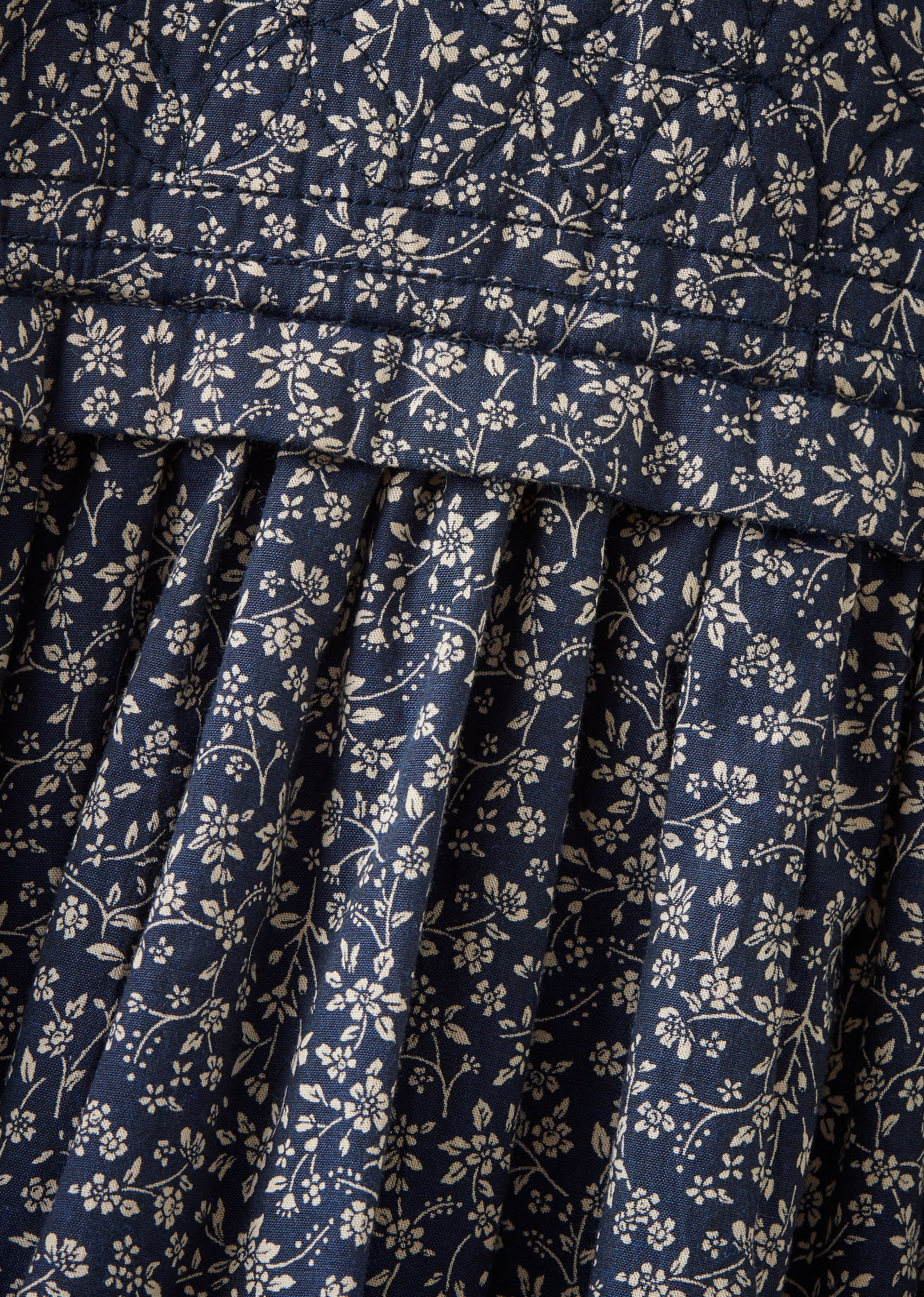 COLIMA GIRL DRESS - NAVY FLORAL 3