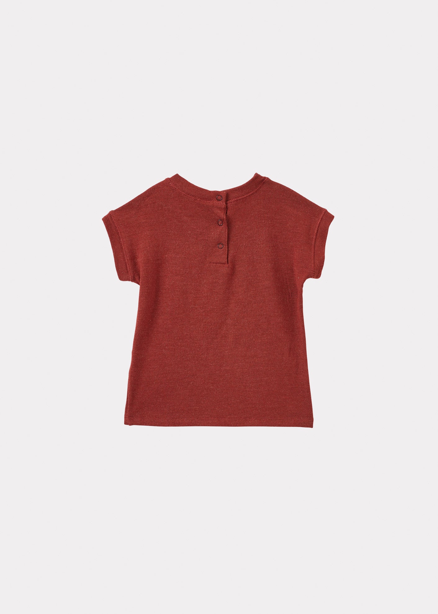 CRESS BABY T-SHIRT - BURGUNDY