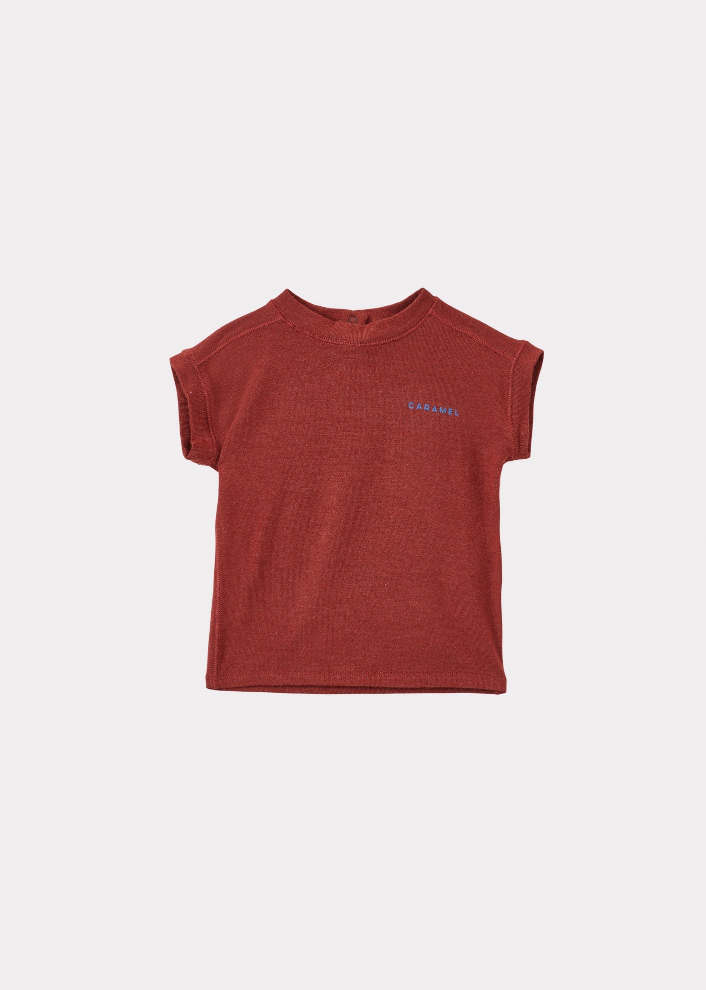 CRESS BABY T-SHIRT - BURGUNDY