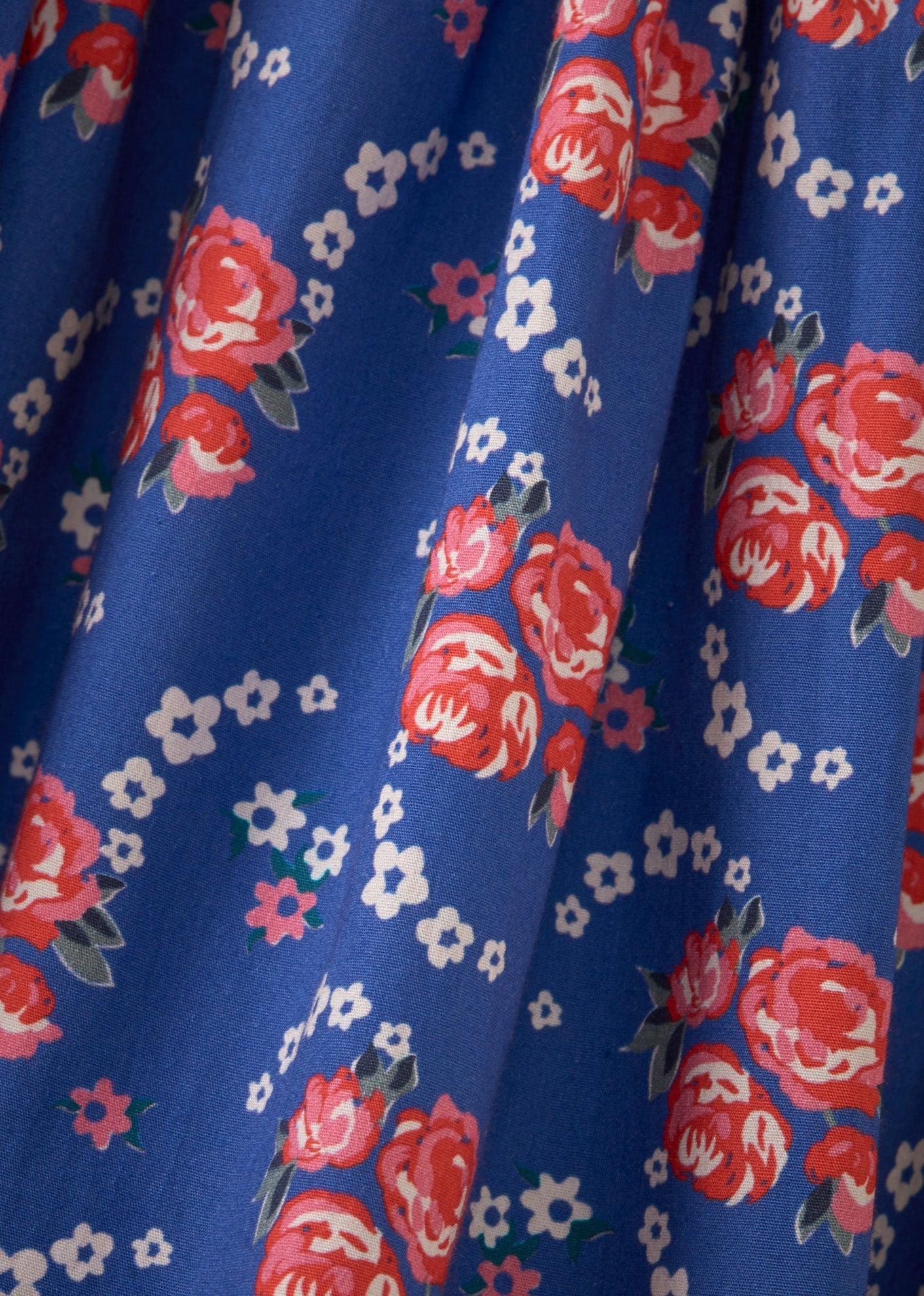 CUMIN SKIRT CHILD - ROSE POSY PRINT -BLUE