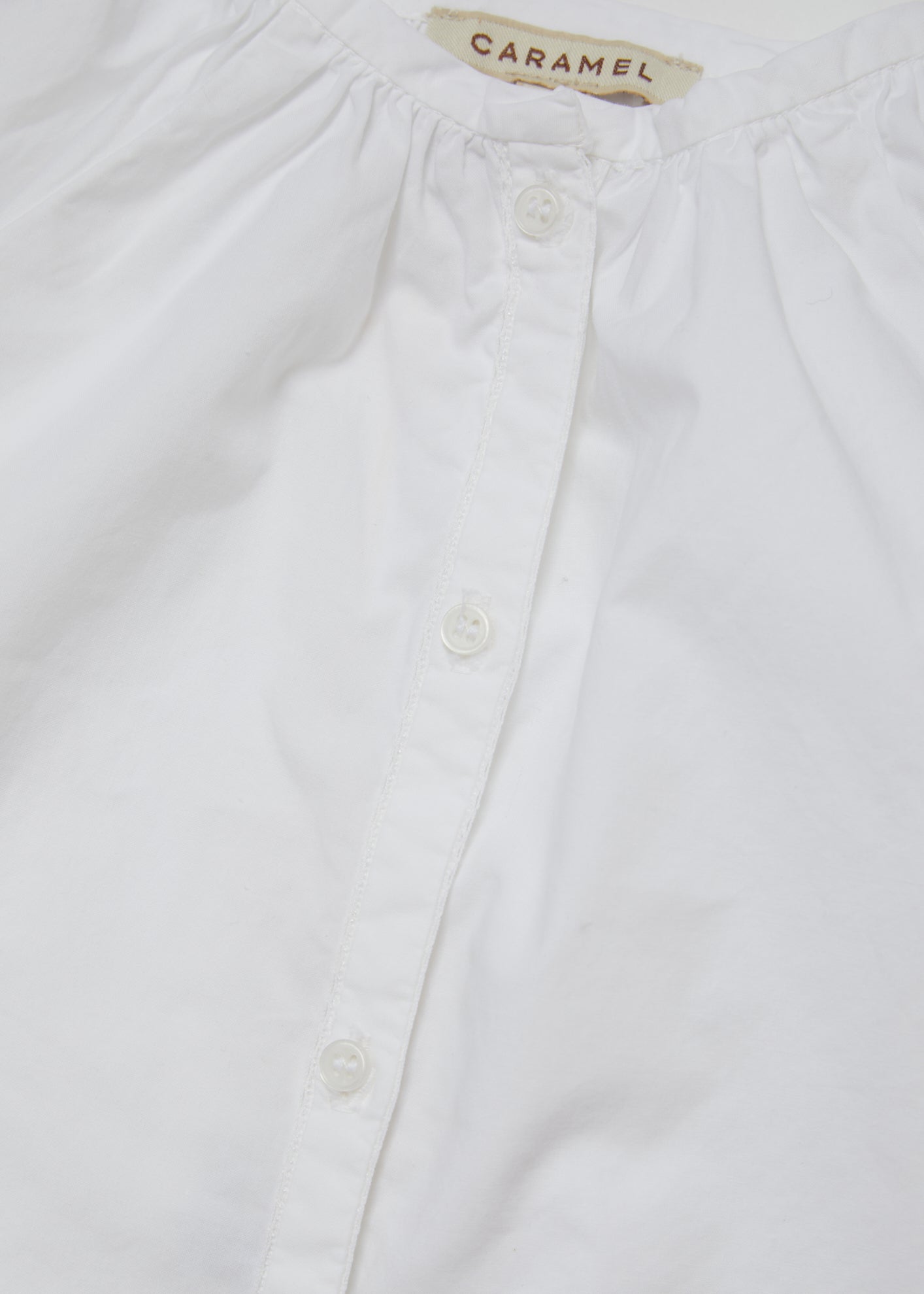 BRUNIA BABY BLOUSE - WHITE