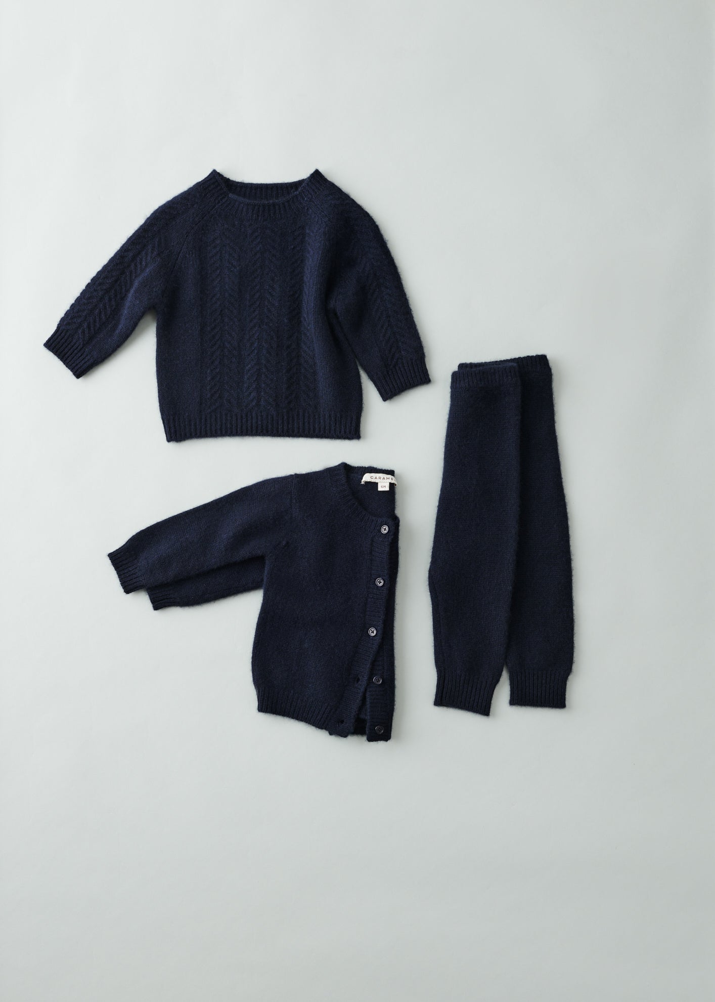 GADWELL BABY CARDIGAN - MIDNIGHT 2