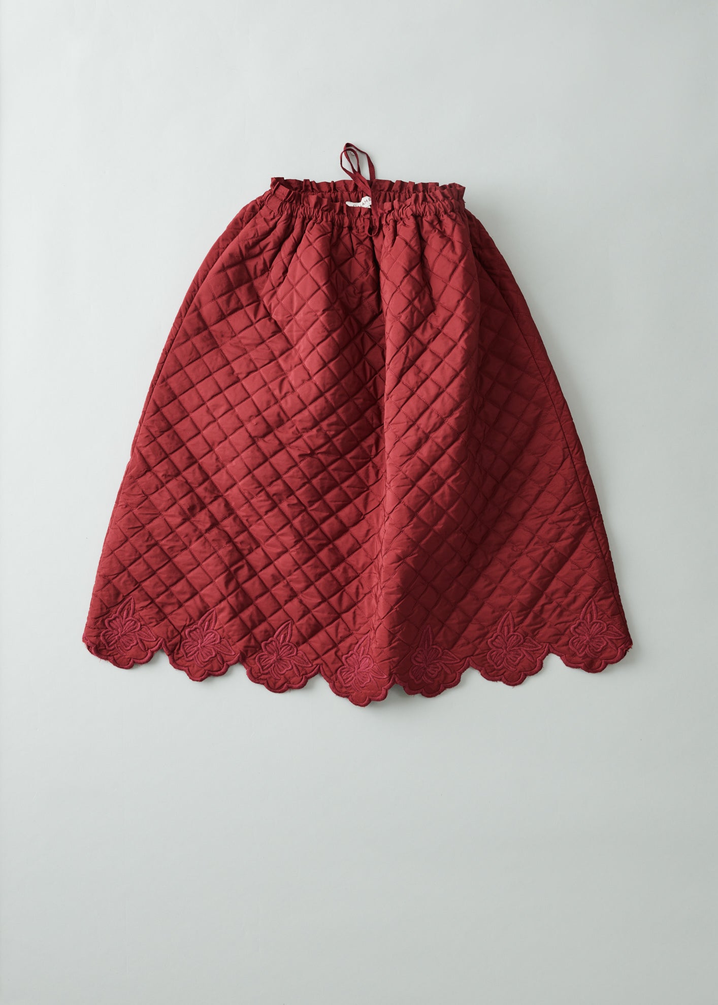 ATHENA PARTY SKIRT - DARK RED