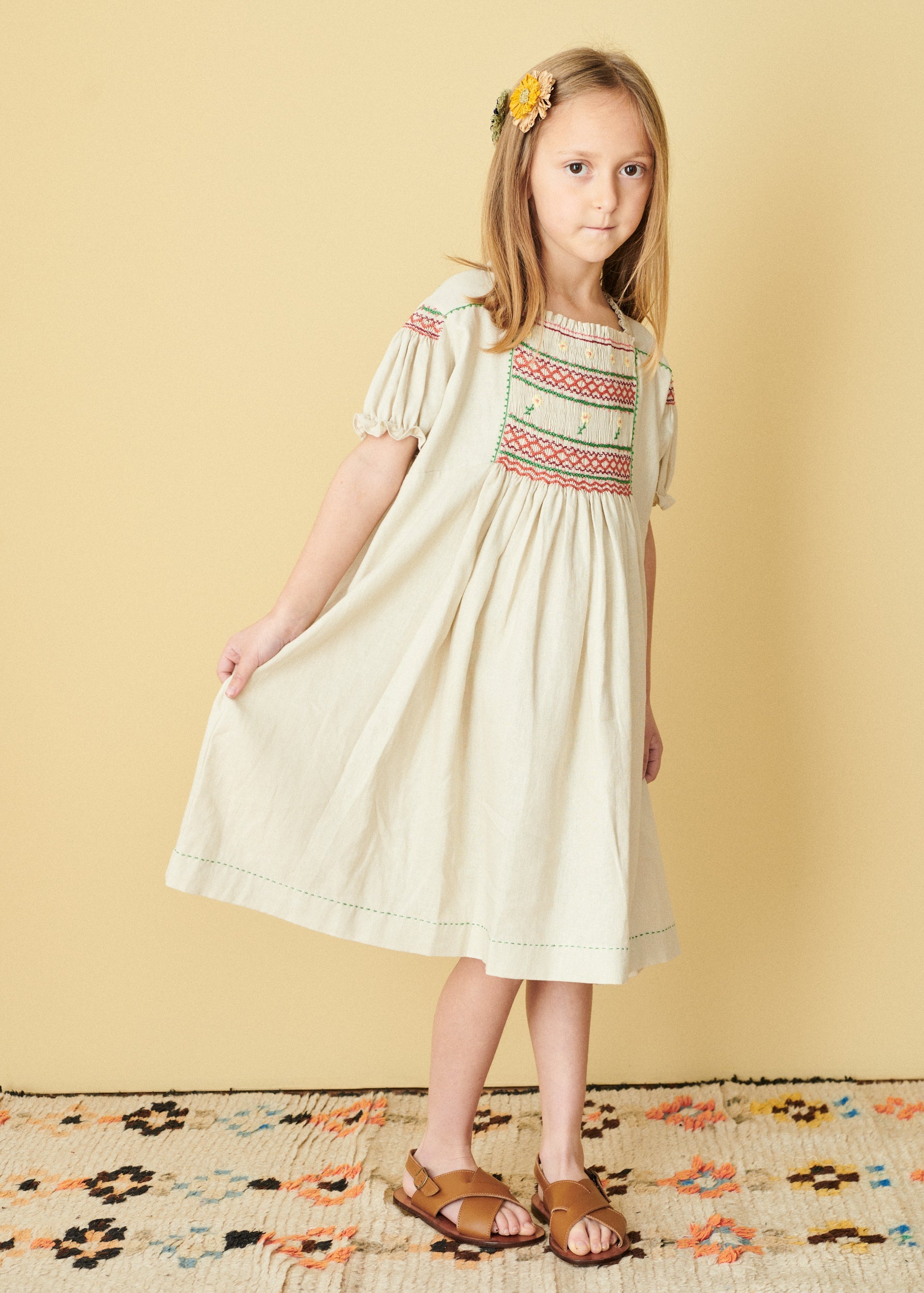 MORINGA DRESS - BEIGE