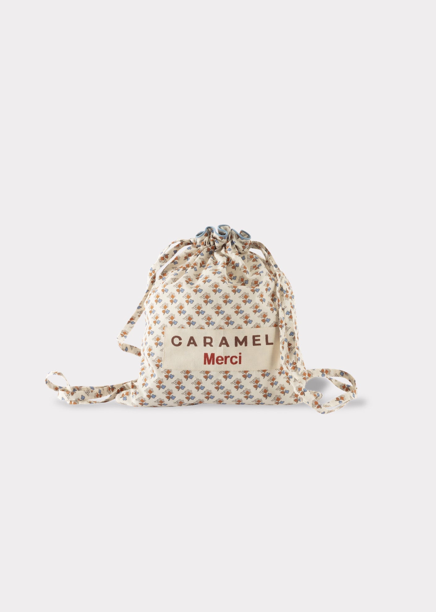 KIDS BACKPACK - CREAM POSY PRINT