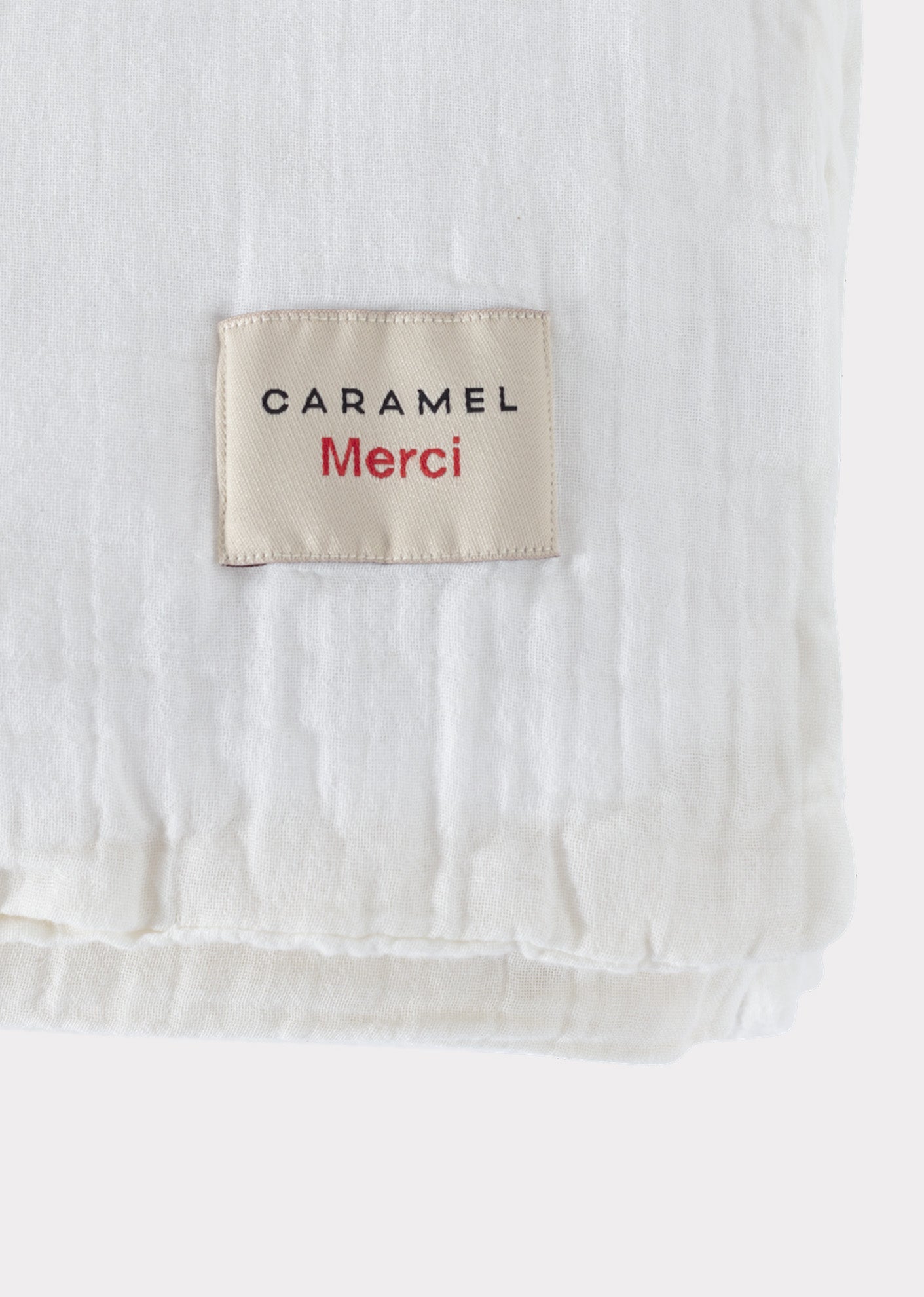 CHILD DUVET COVER 140 X 200 -MERCI - BLANC DE MEUDON