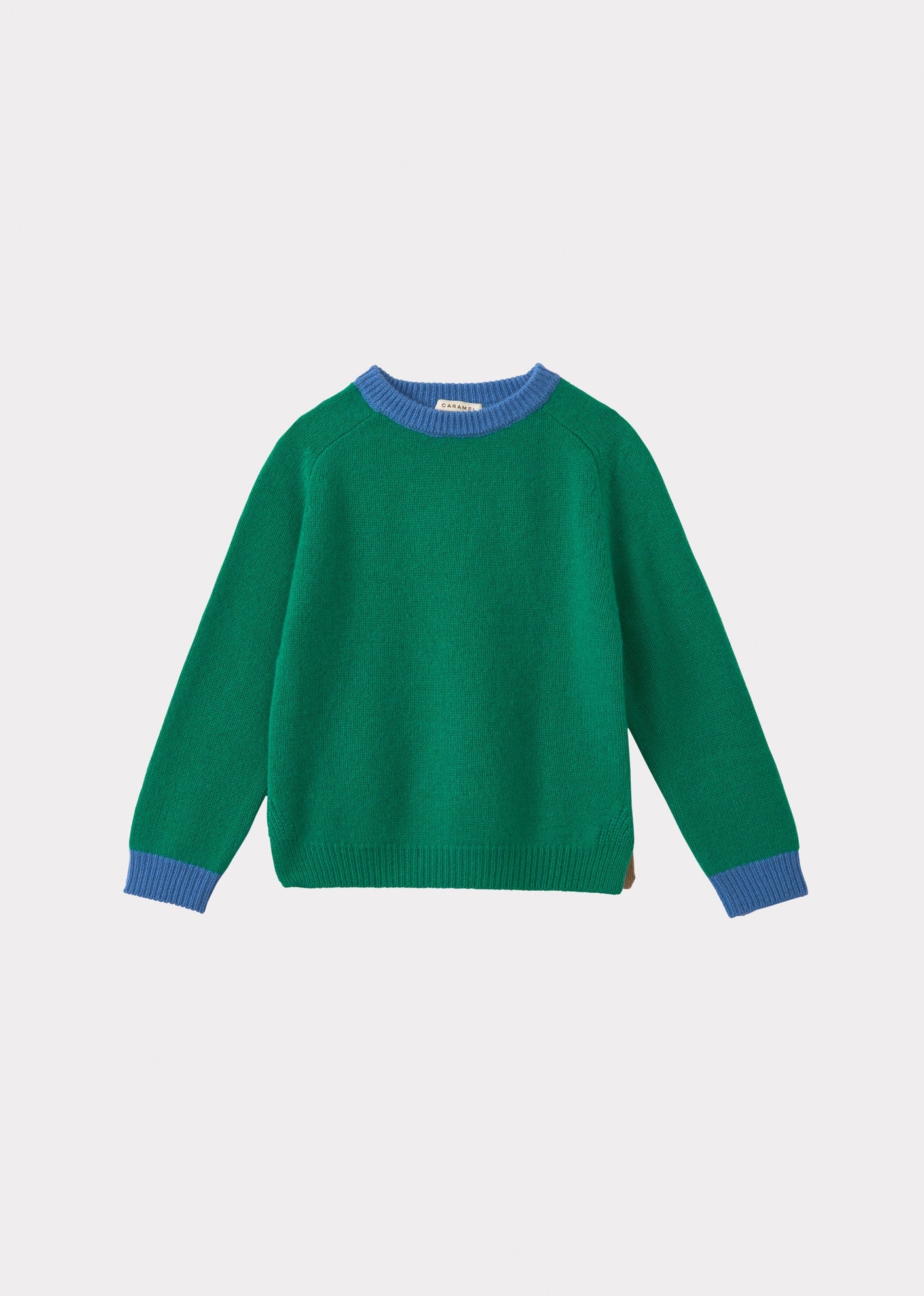 FENNEL JUMPER TEEN  - GREEN/CAMEL