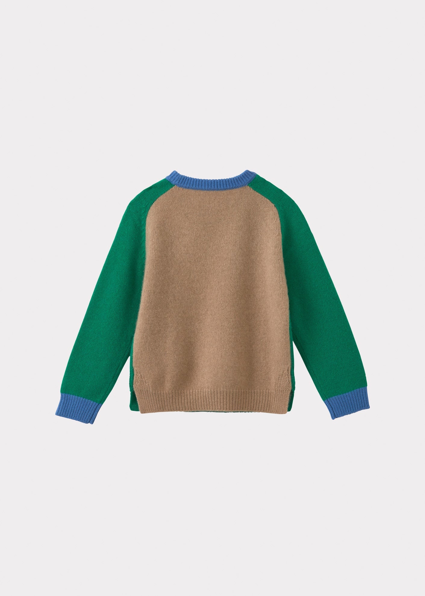 FENNEL JUMPER - GREEN/CAMEL