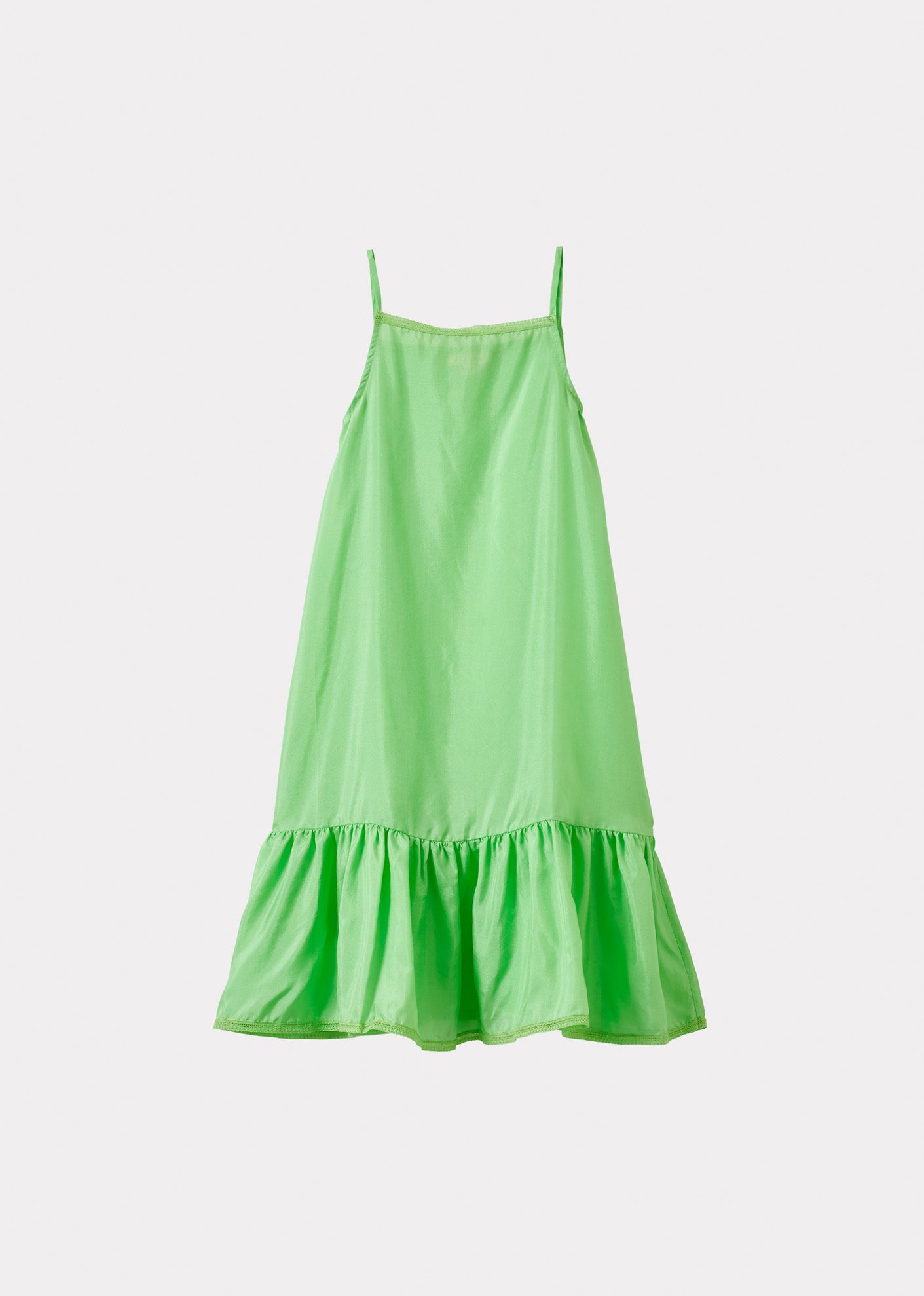 GRAPE SLIP DRESS - MINT