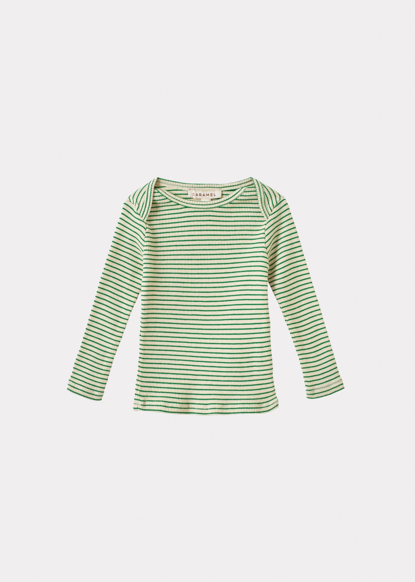 KISHON BABY T-SHIRT - EMERALD GREEN/CREAM