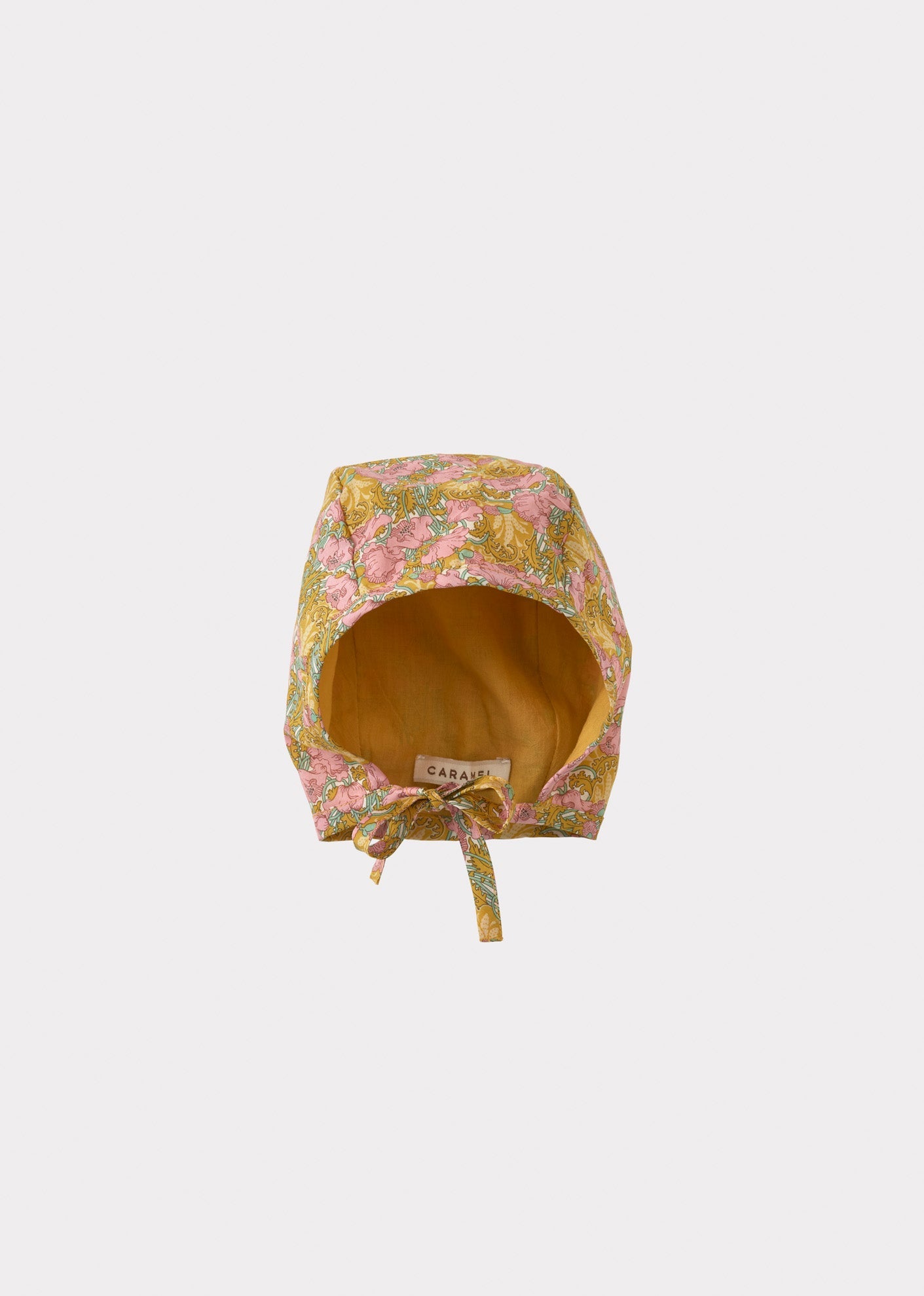 LAVENDULA BABY BONNET - PINK/YELLOW