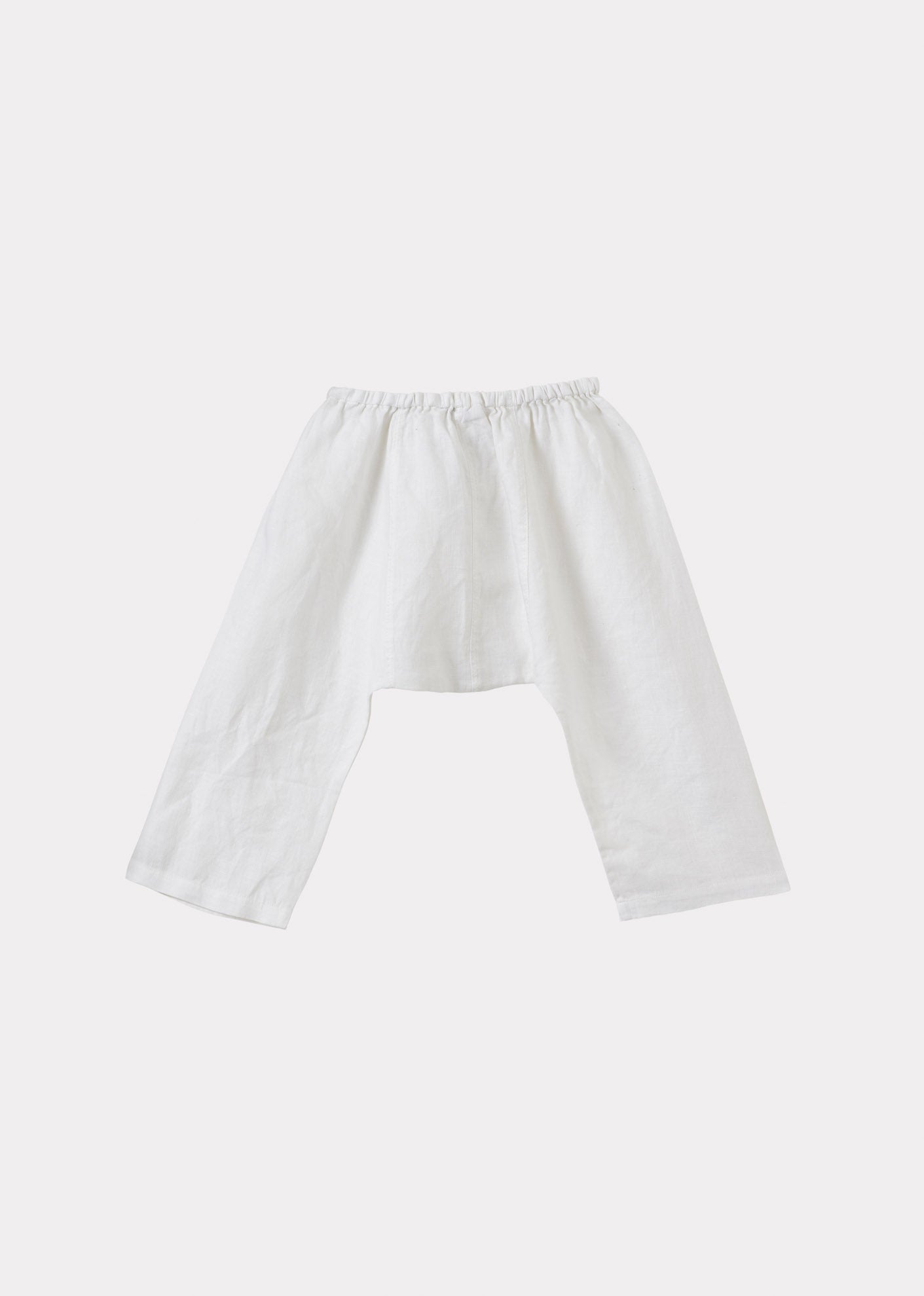 LINUM BABY TROUSERS  - WHITE