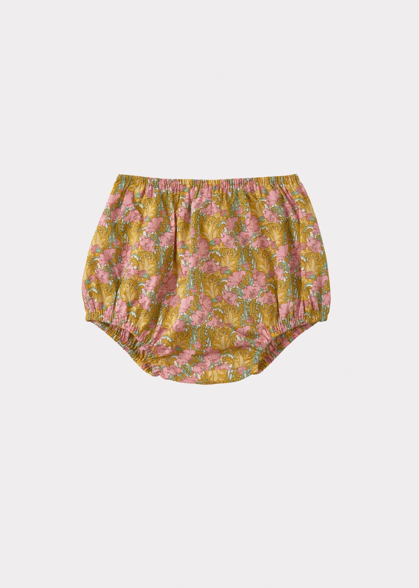 LOTUS BABY BLOOMERS - PINK/YELLOW