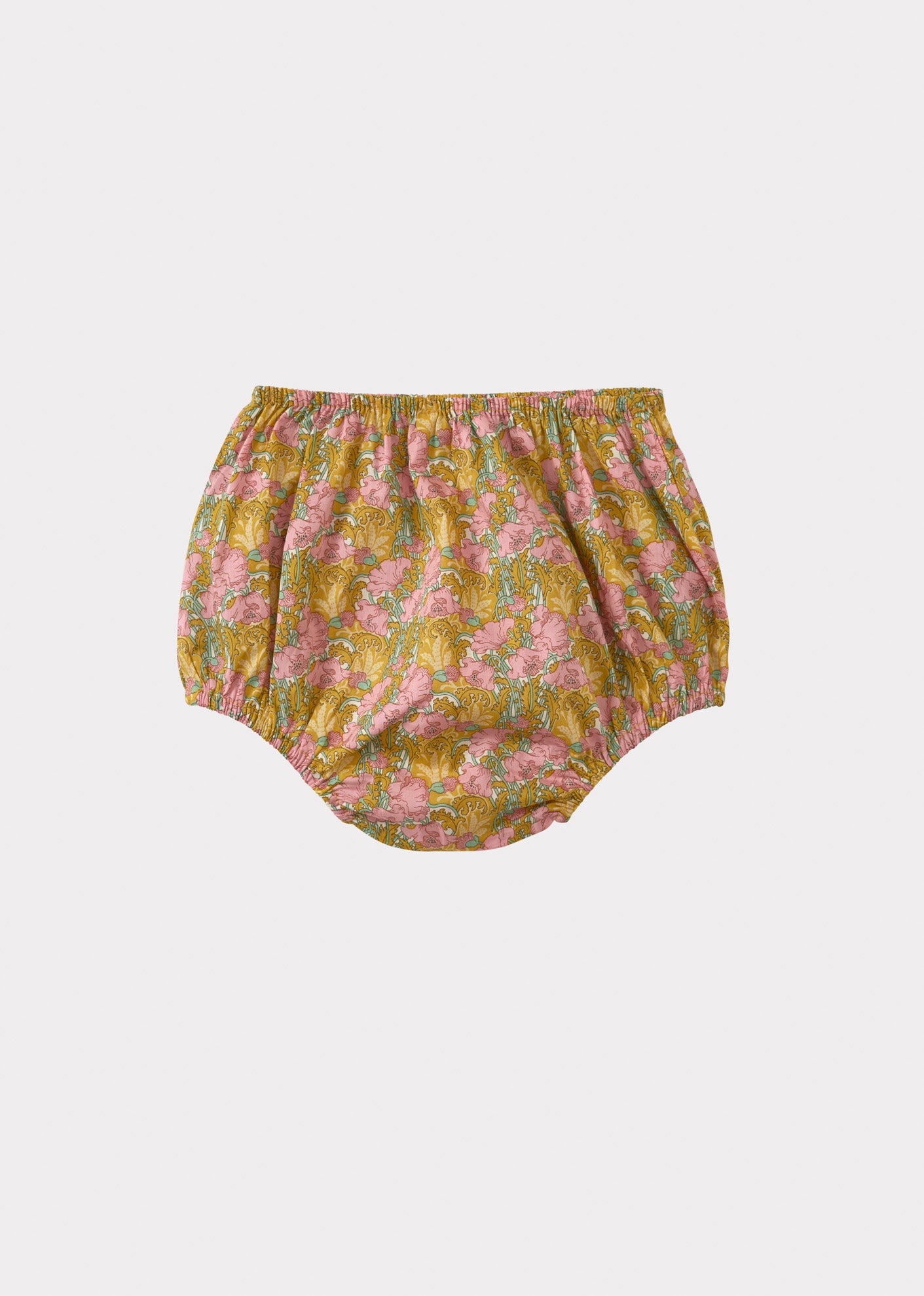 LOTUS BABY BLOOMERS - PINK/YELLOW