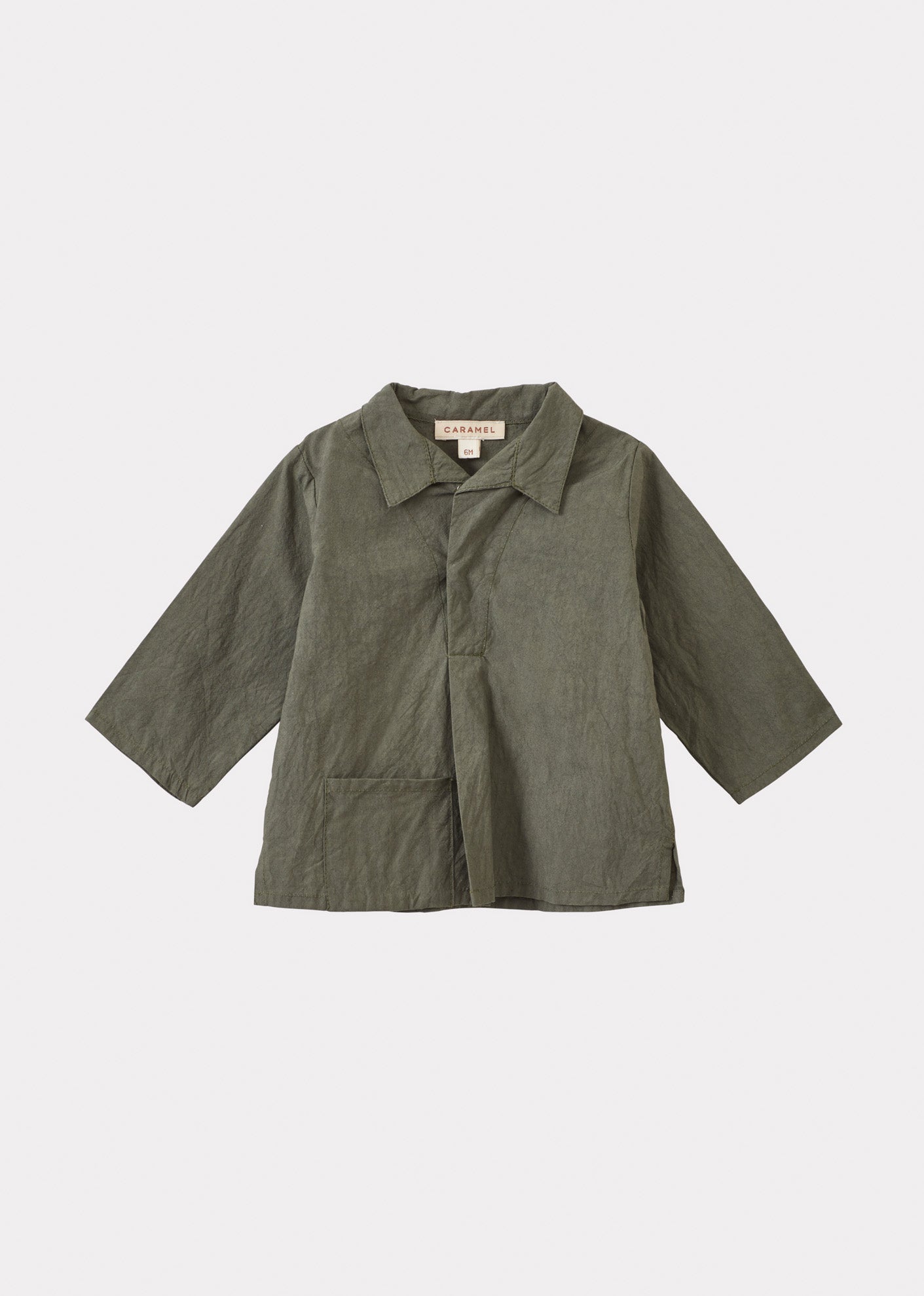 PIPER BABY SHIRT - KHAKI