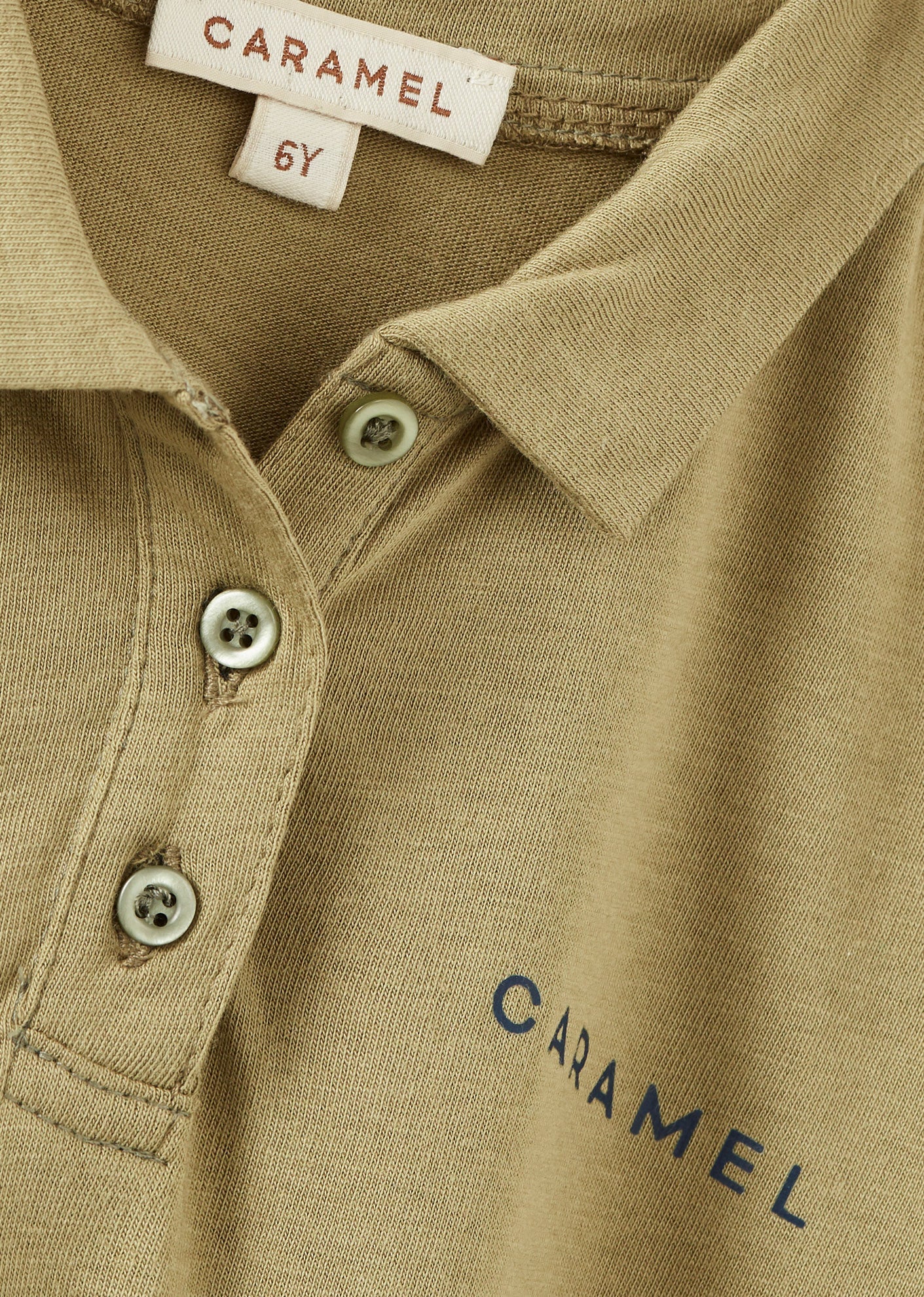 RADICCHIO POLO CHILD - KHAKI