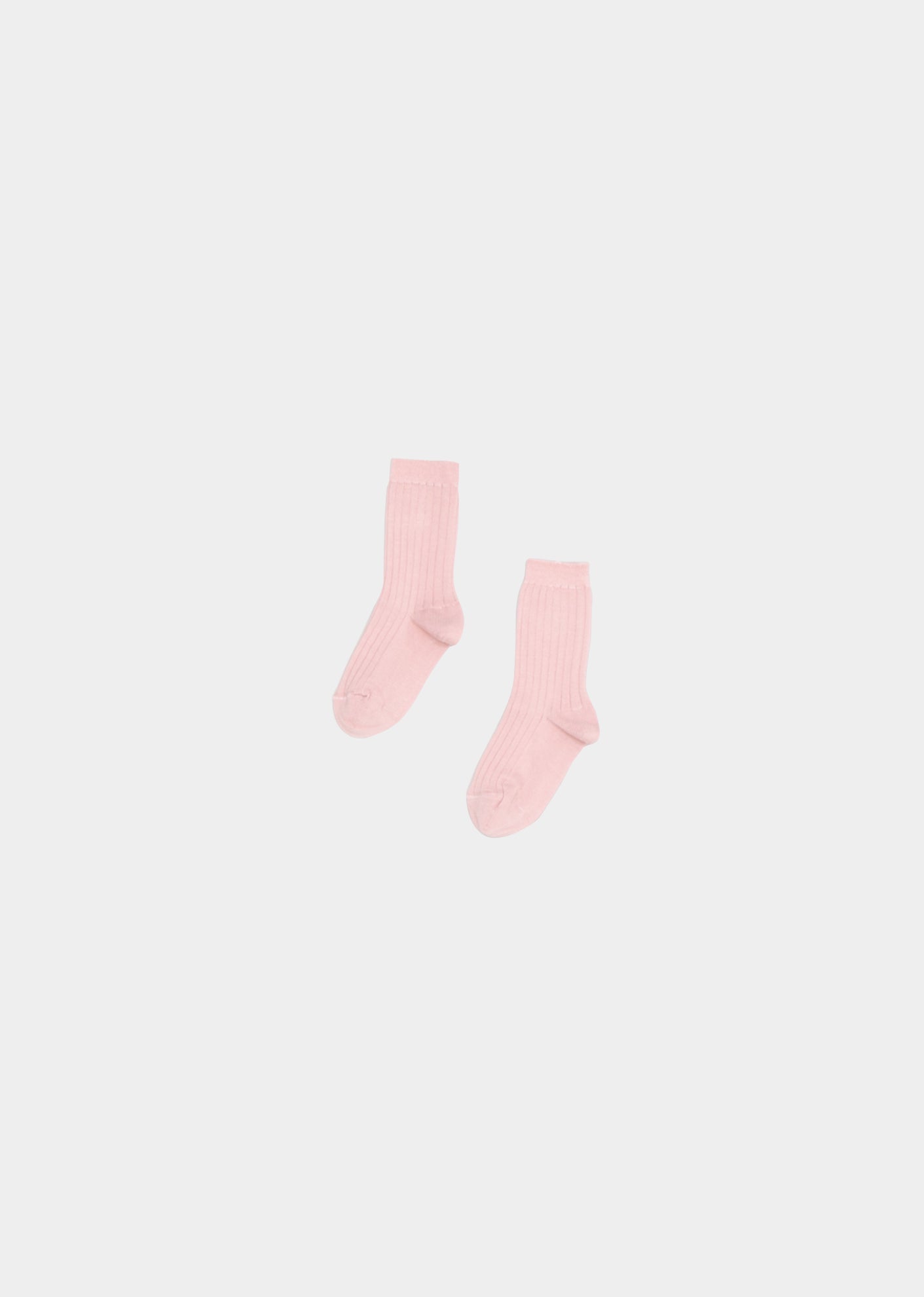 ANKLE RIB SOCKS - SAND