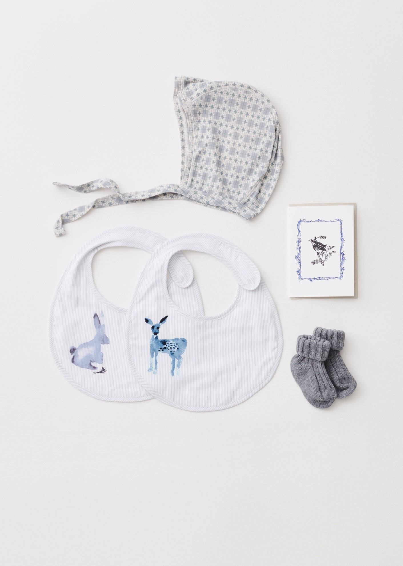 BIB GIFT SET  - WOODLAND