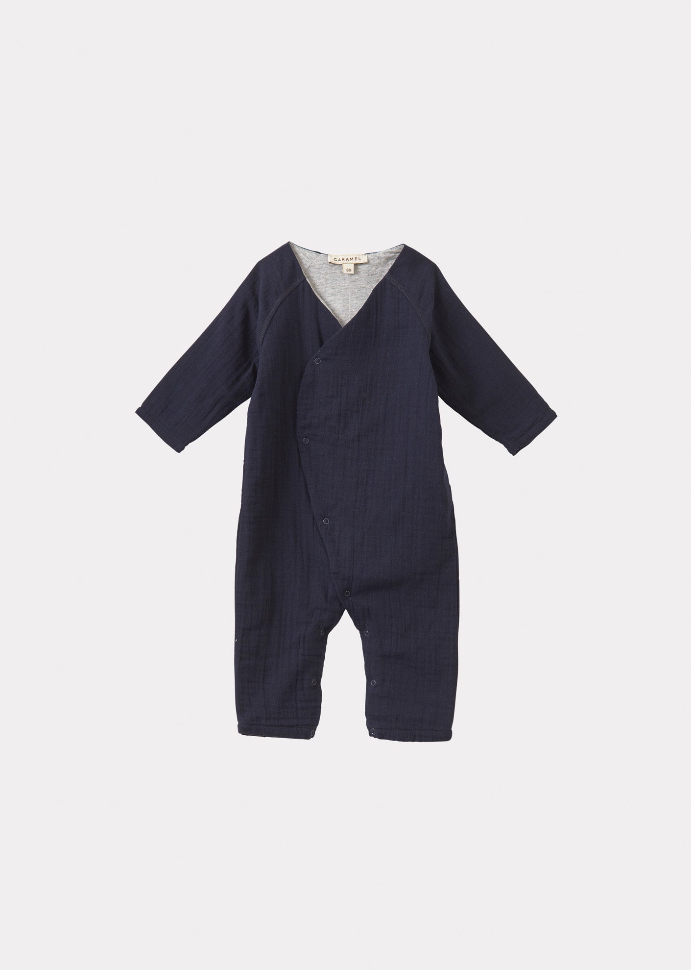 ZUCCHINI BABY ROMPER - NAVY