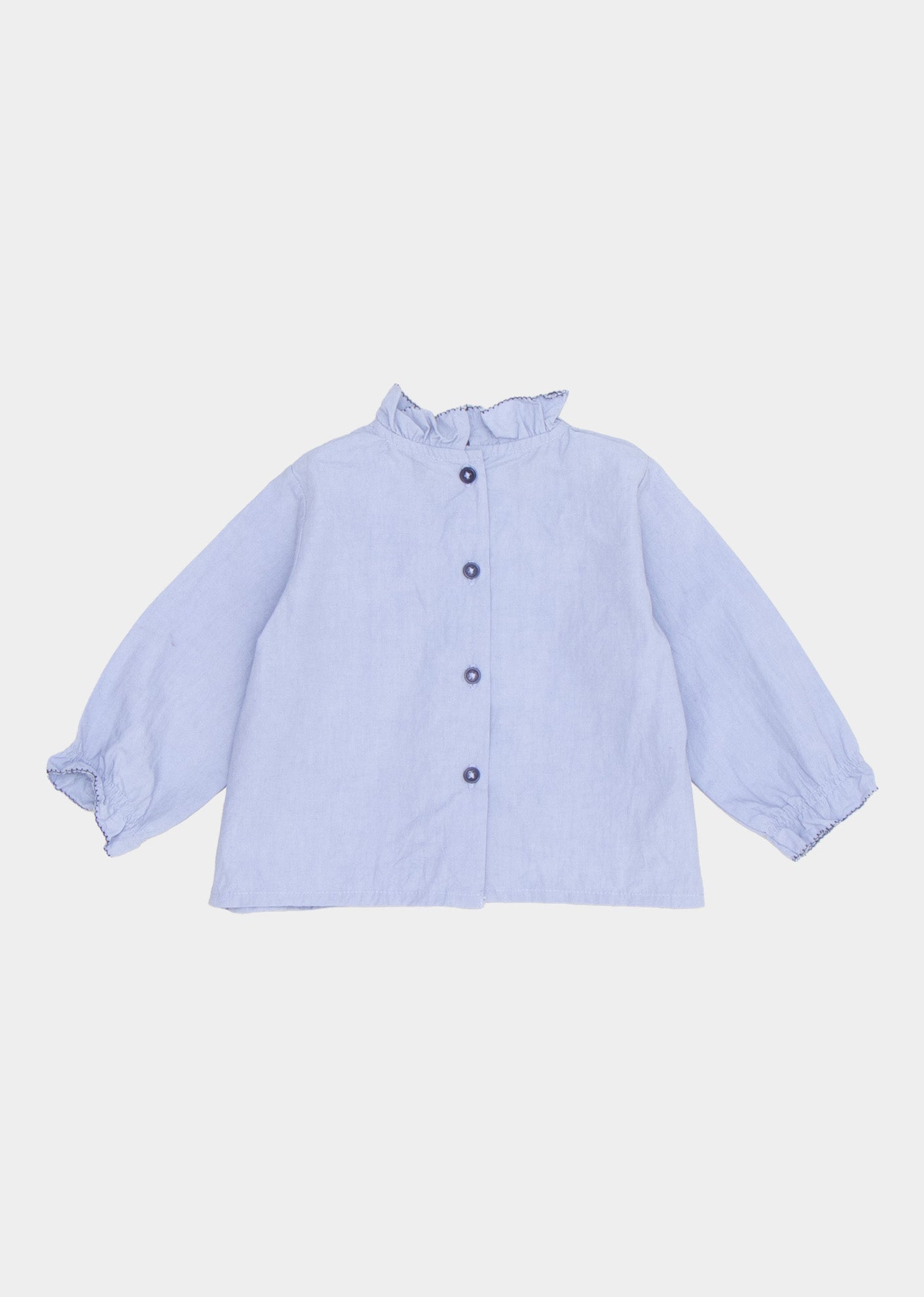 AMICIA BABY BLOUSE - SLATE BLUE