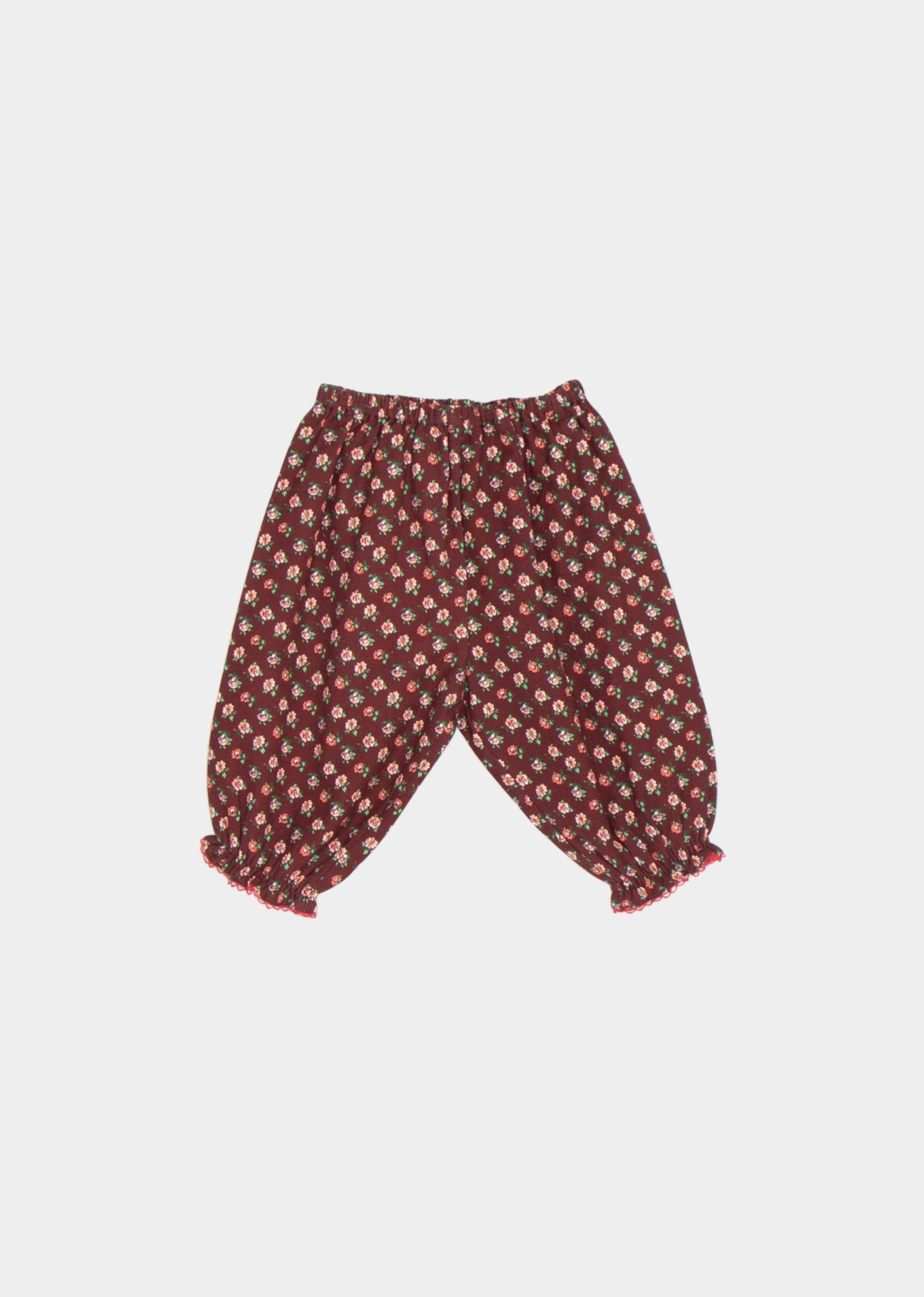 ARNICA BABY TROUSER - CHOCOLATE FLORAL