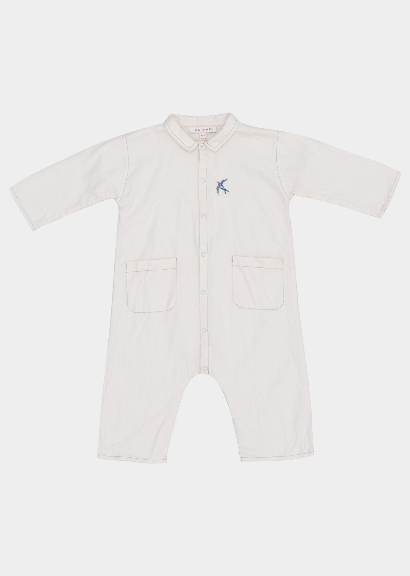 COSMOS BABY ROMPER - OFF-WHITE