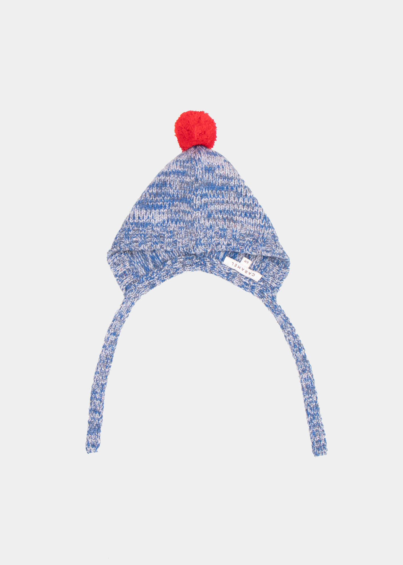 DAGI BABY BONNET - BLUE/ GREY MOULINE