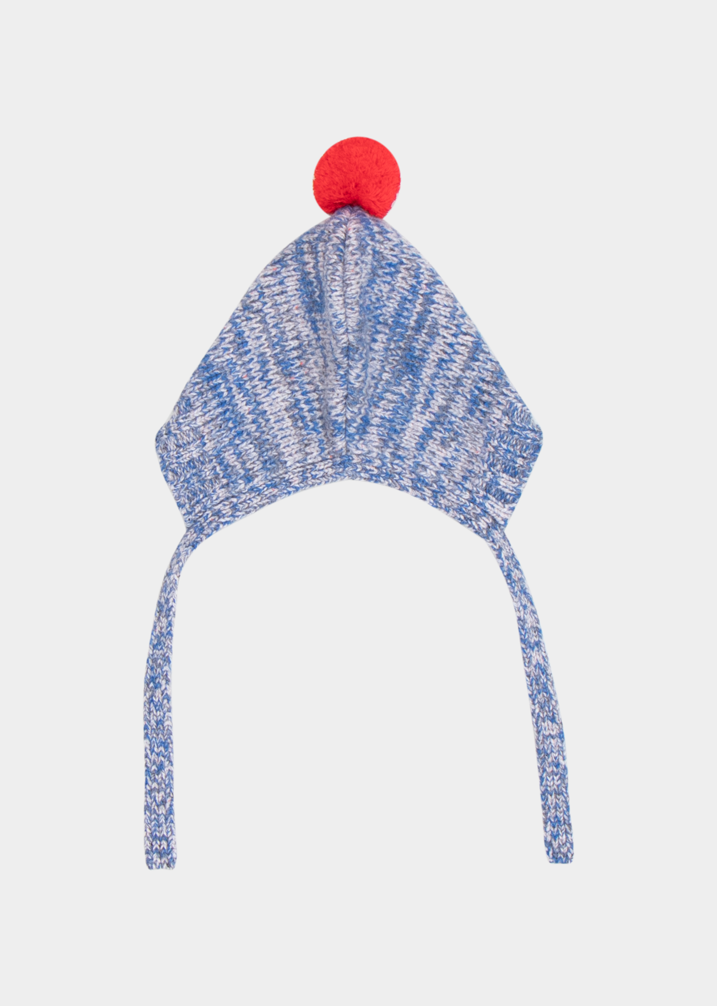 DAGI BABY BONNET - BLUE/ GREY MOULINE