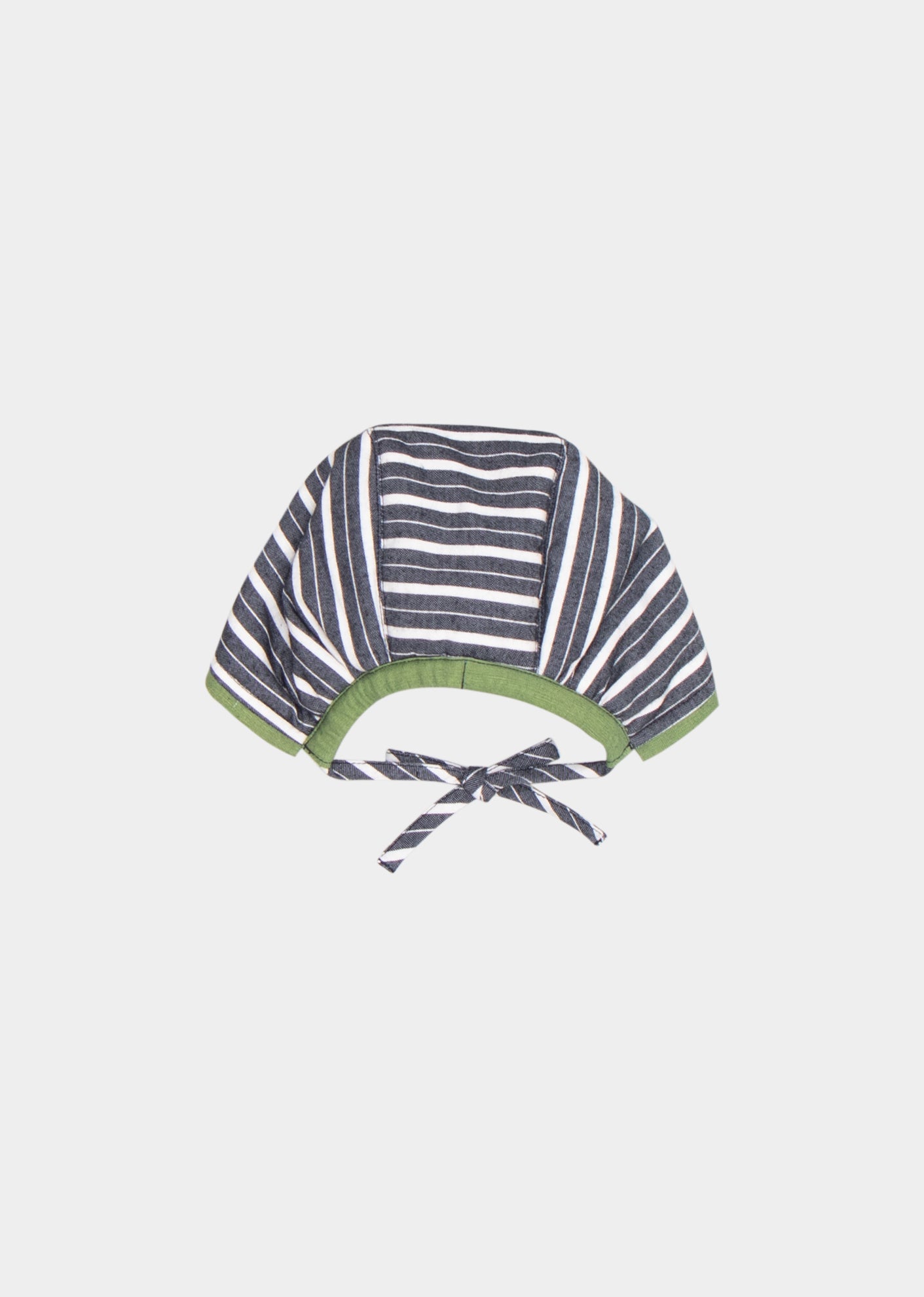 DANA BABY BONNET - GREY STRIPE