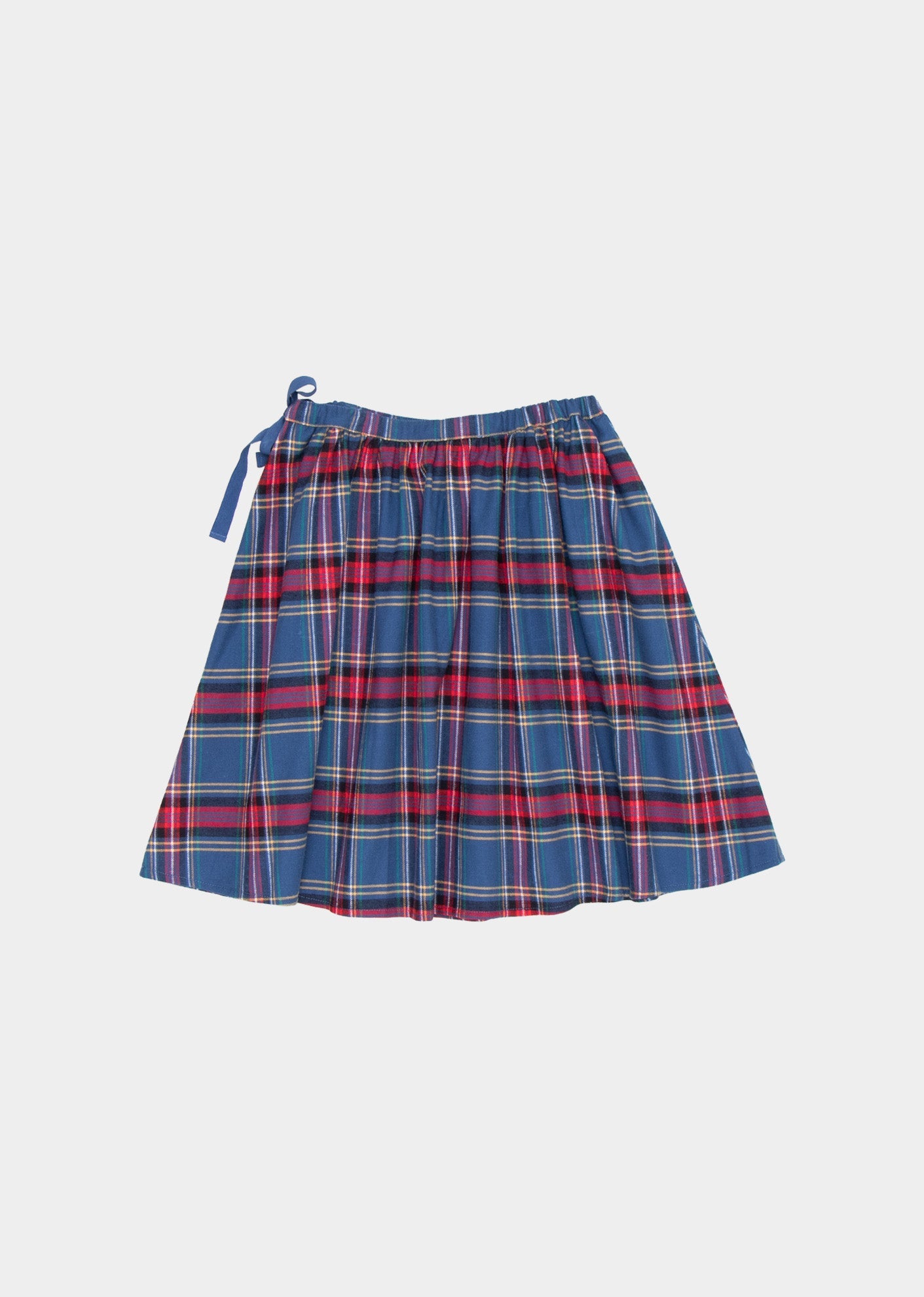 GLAVA GIRL SKIRT - BLUE TARTAN