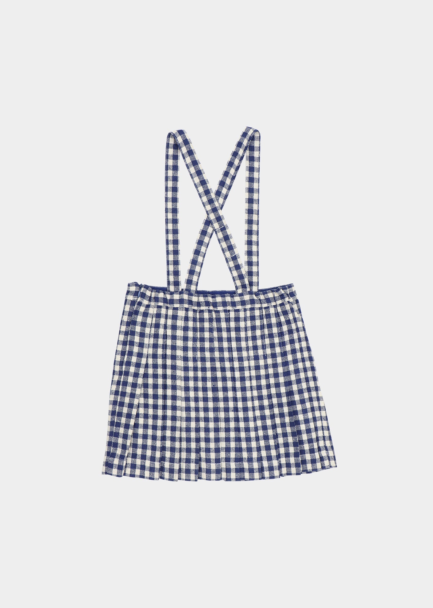 HEDERA SKIRT - NAVY CHECK