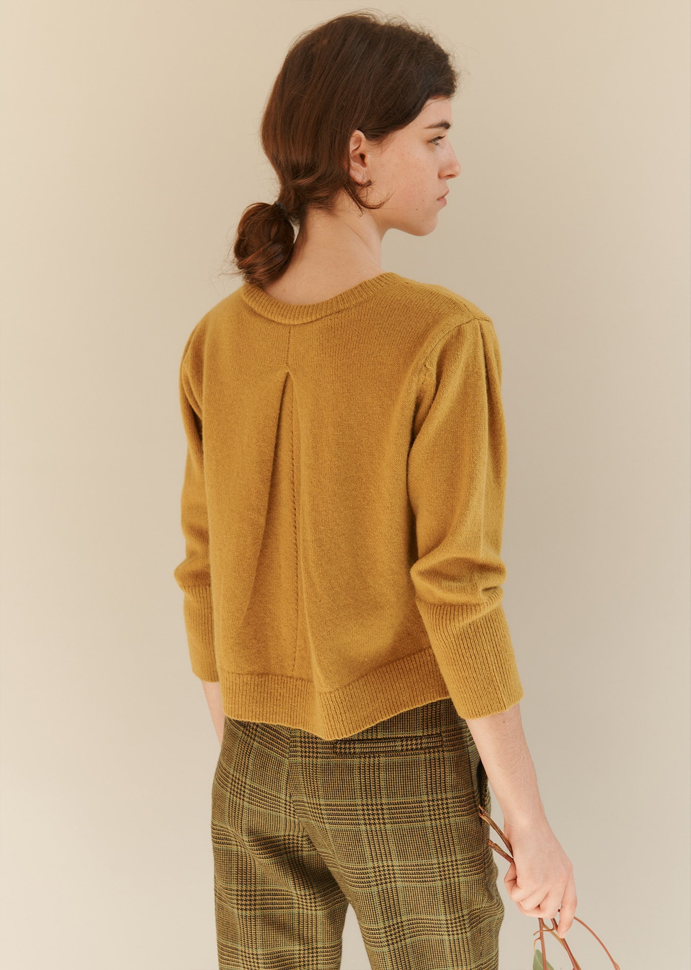 WOMAN CARDIGAN - CITRINE