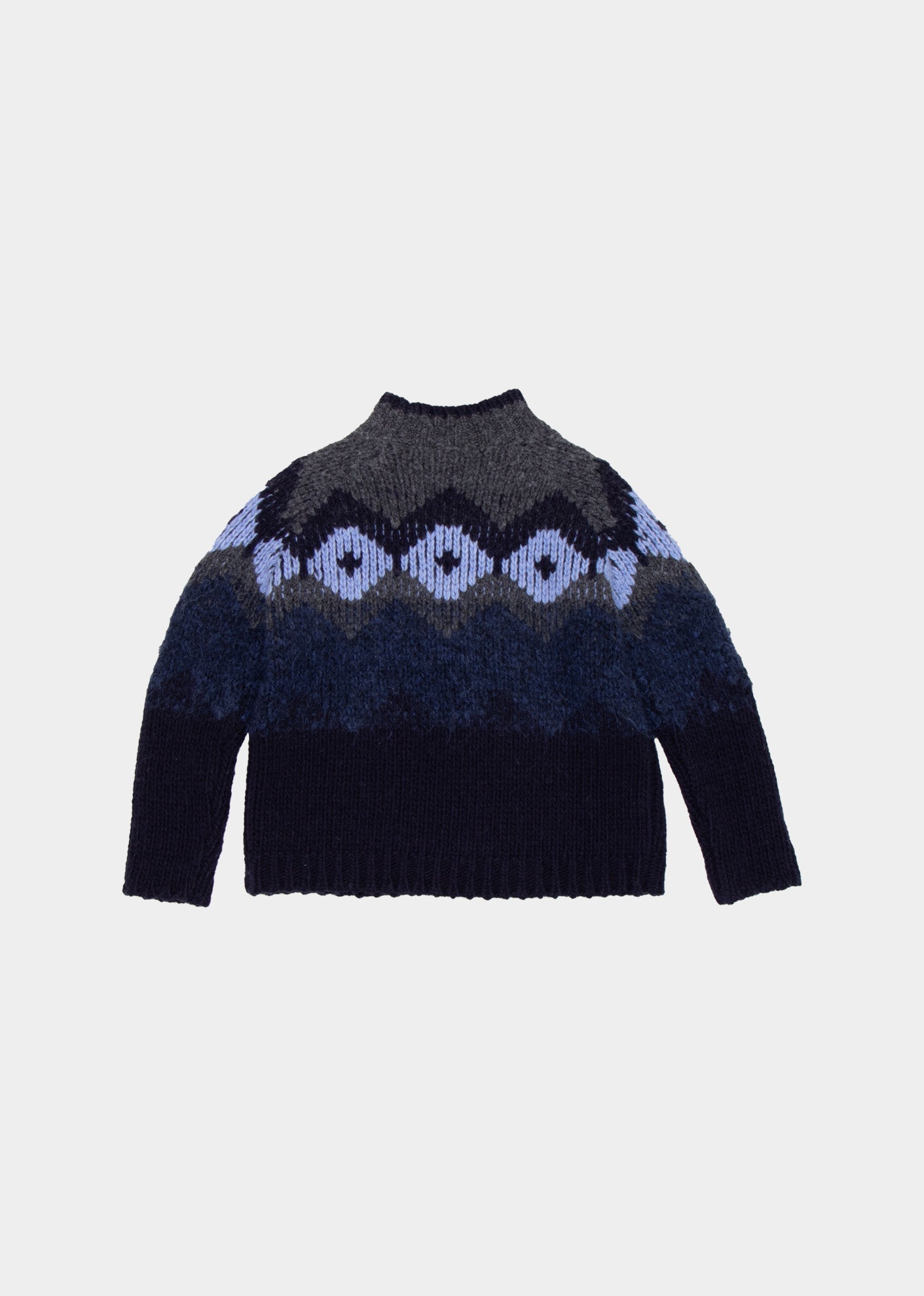 LUNA KIDS JUMPER - NAVY/DARKGREYMEL/MIDNIGHT/CORN