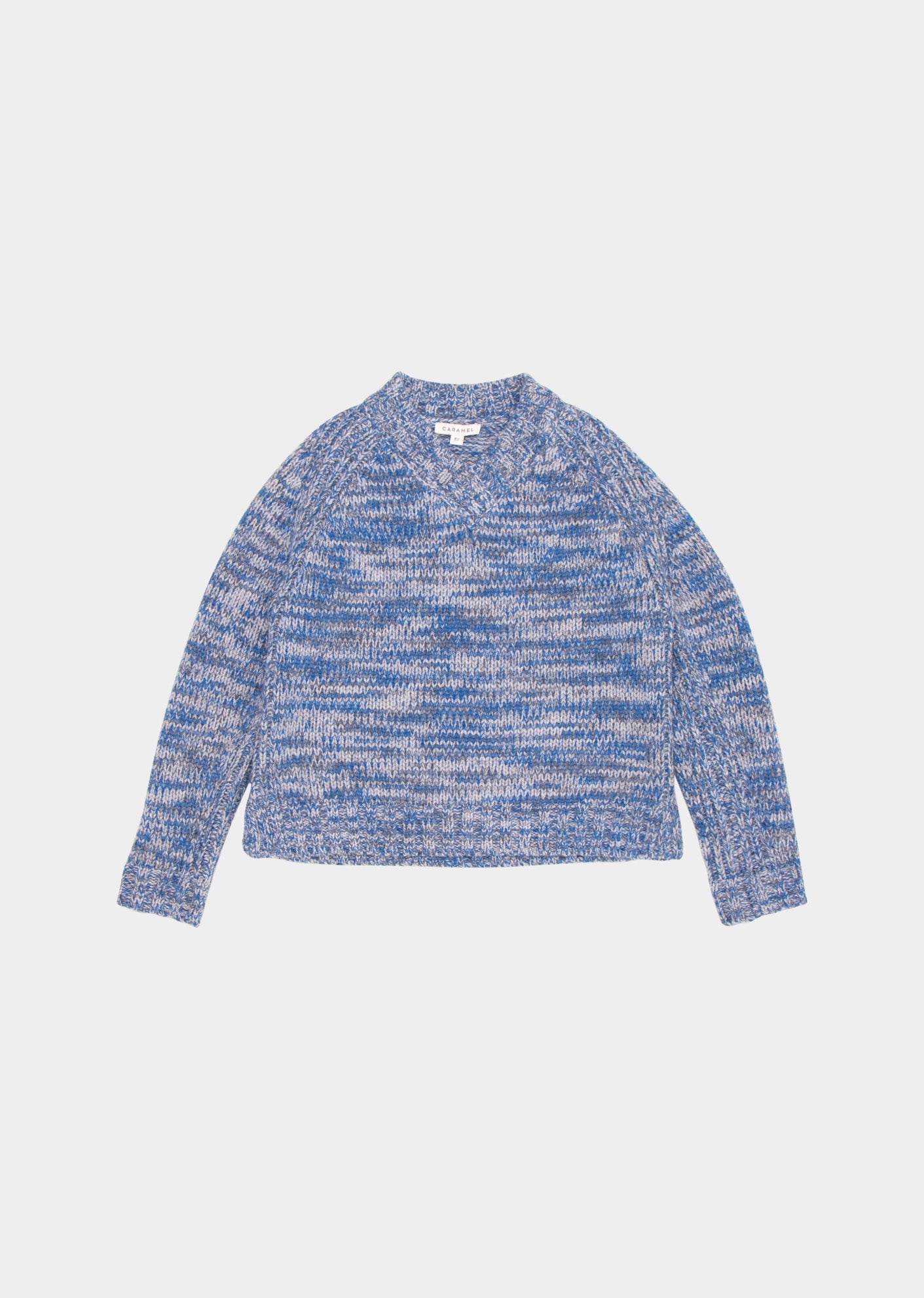 MULU KIDS JUMPER - BLUE/ GREY MOULINE