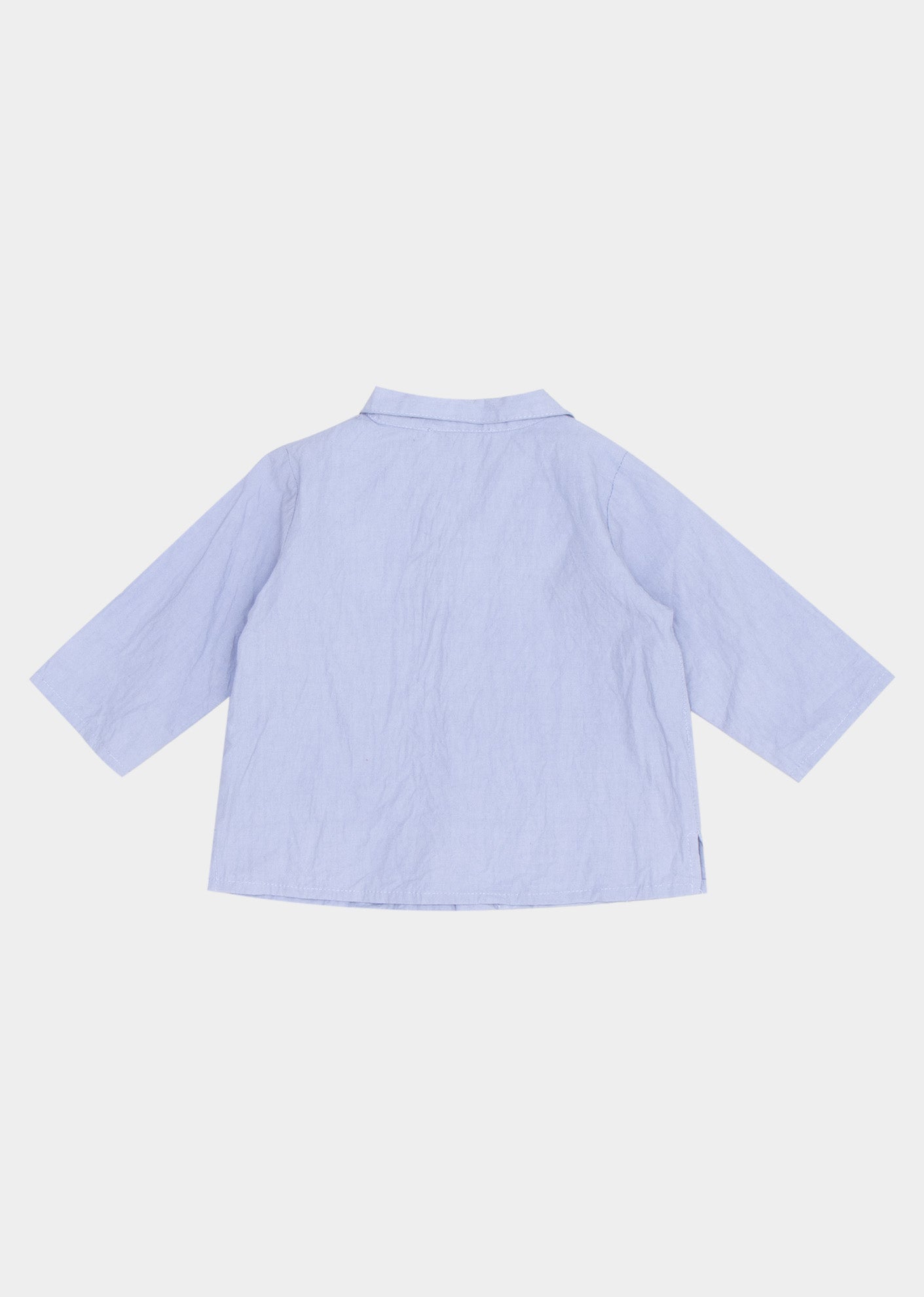 PIPER BABY SHIRT - SLATE BLUE