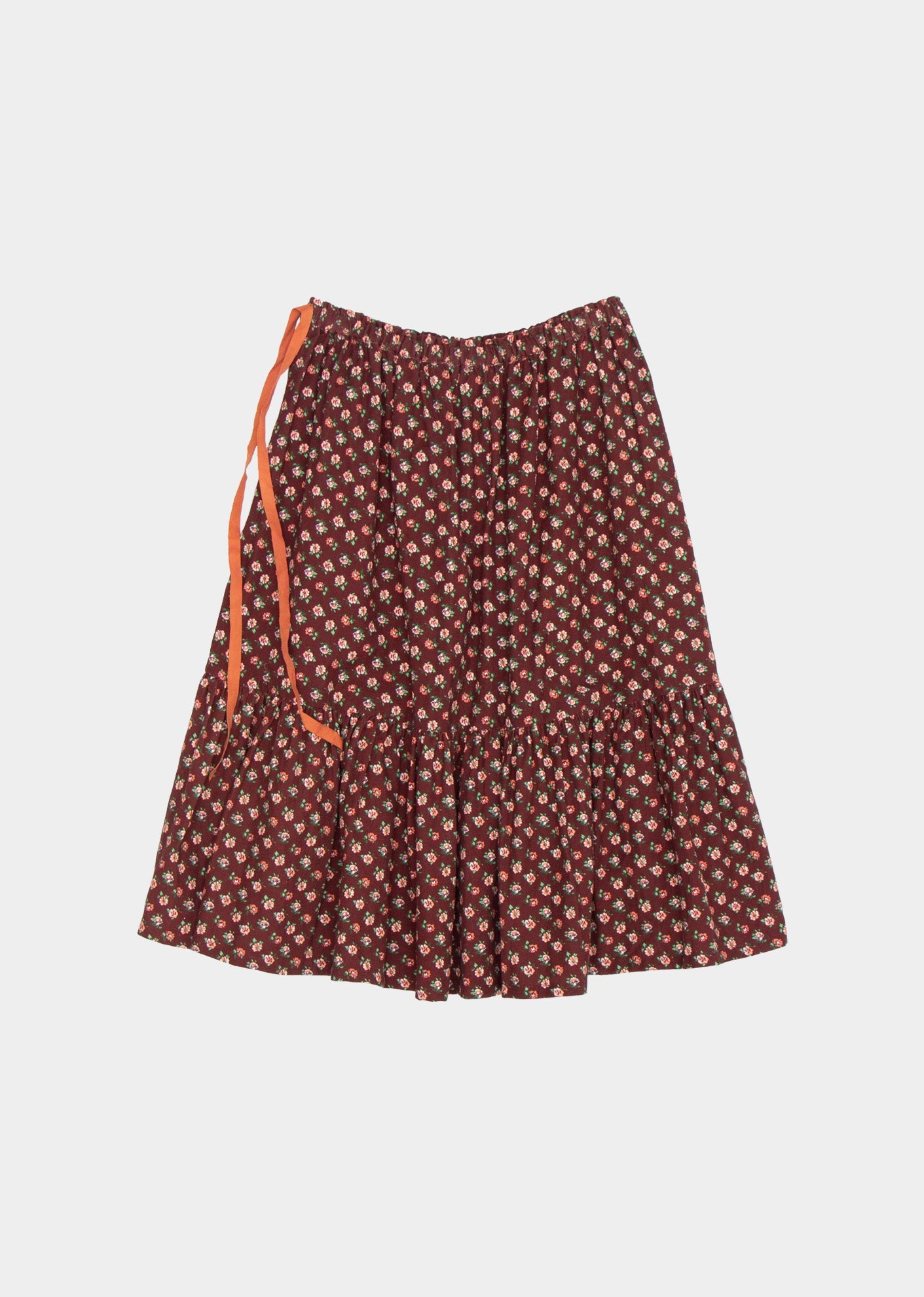 SIULA GIRL SKIRT - CHOCOLATE FLORAL