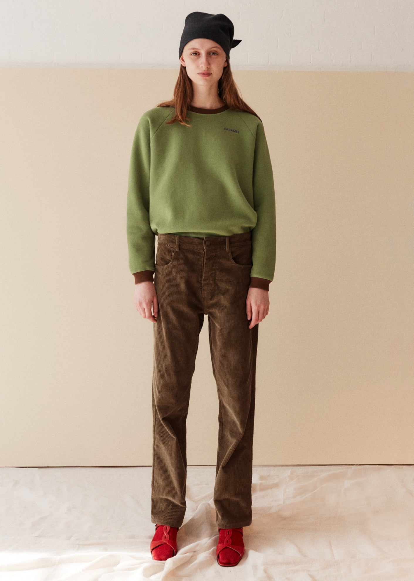 Caramel | Sweatshirt, Sage