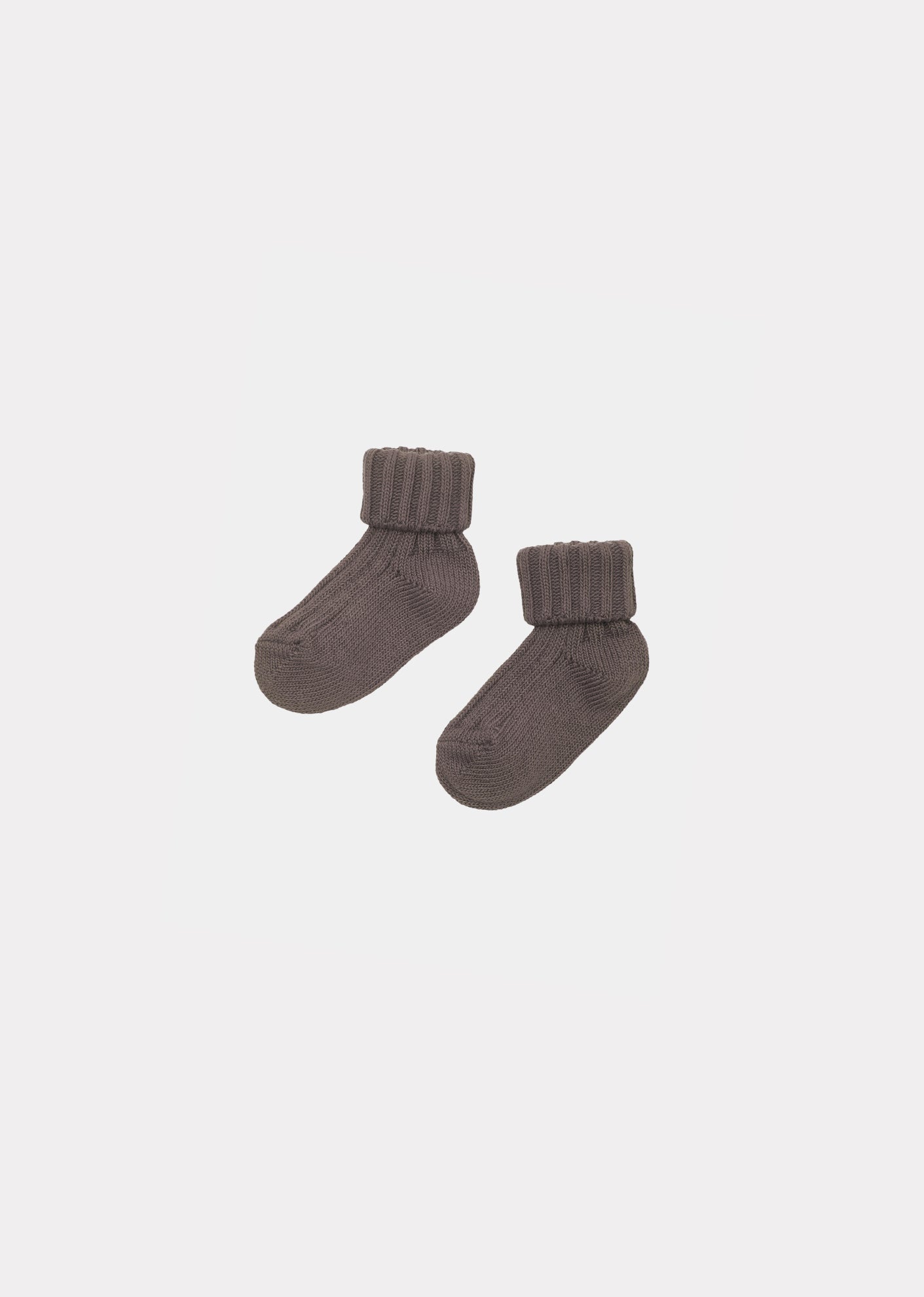 Baby Rib Ankle Socks, Loutre