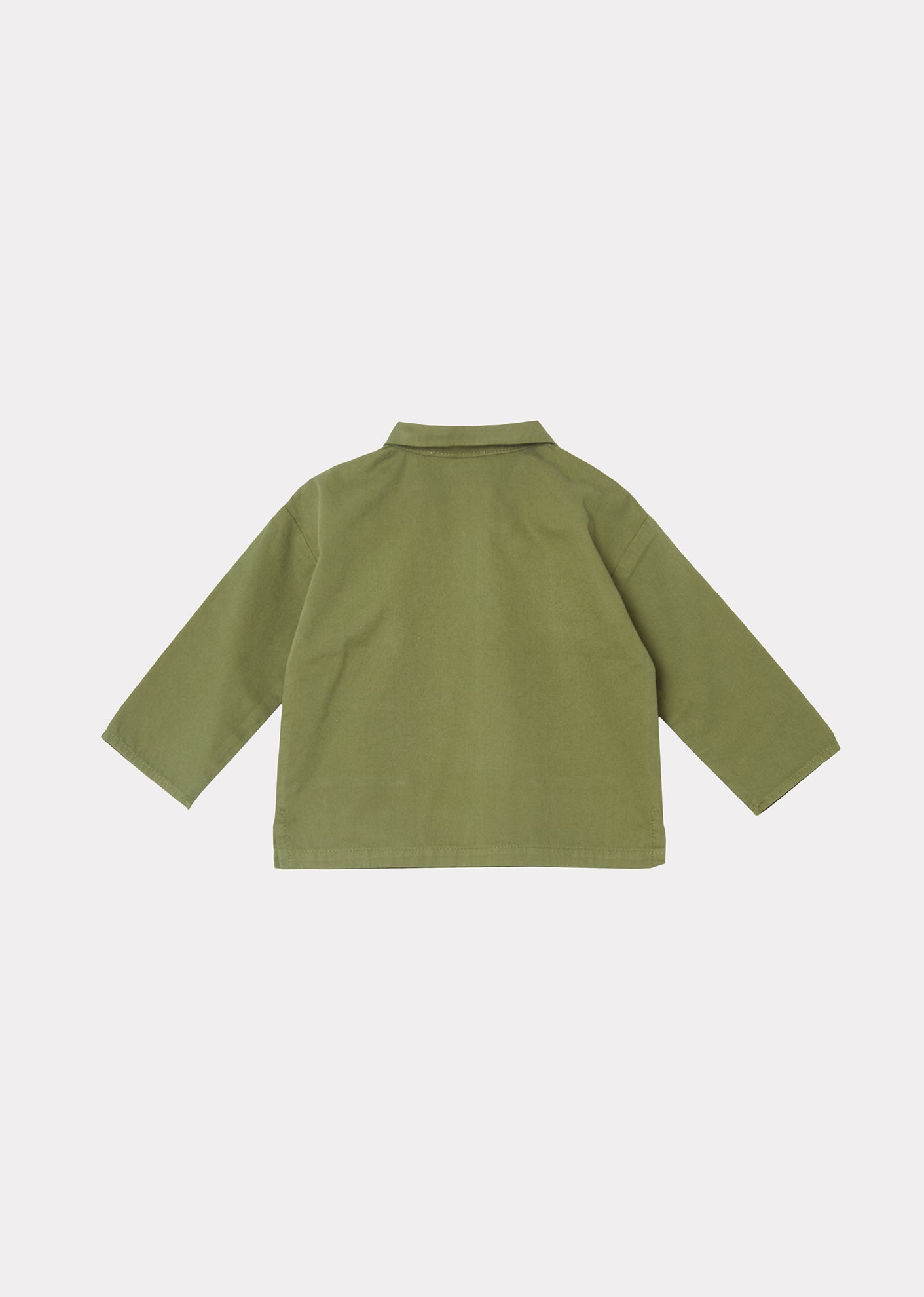 Burke Baby Shirt, Military Green