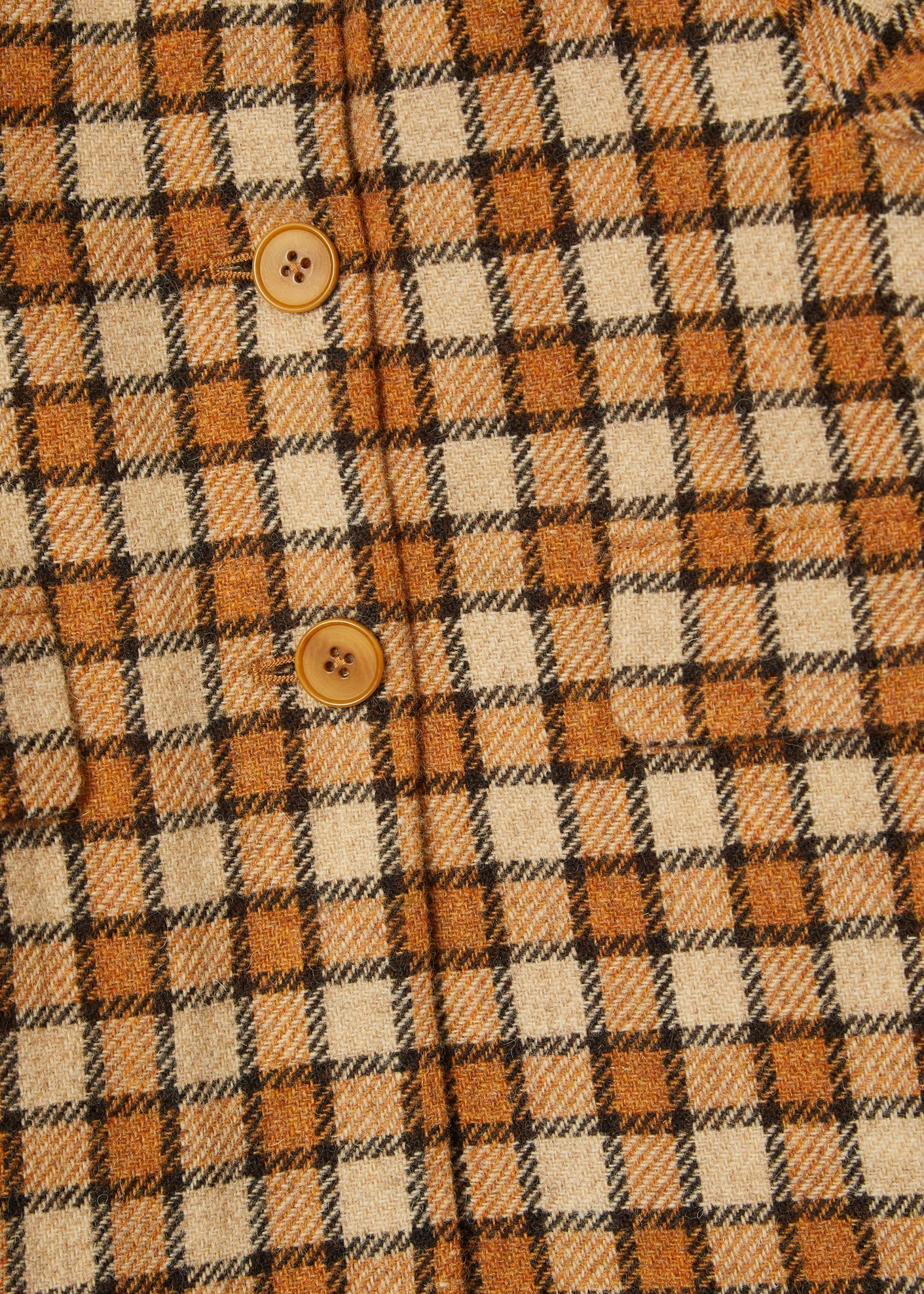 Chee Baby Coat, Brown Check