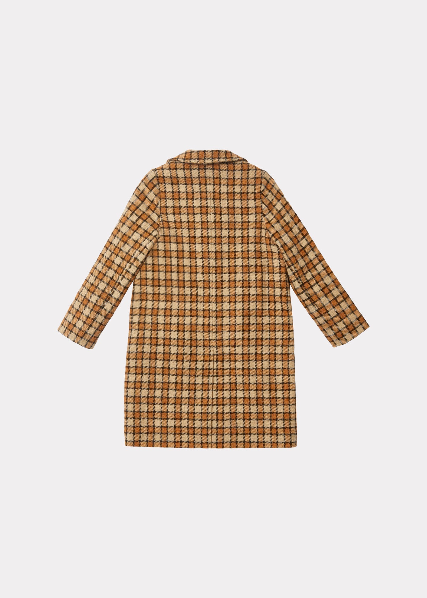 Danby Coat, Brown Check