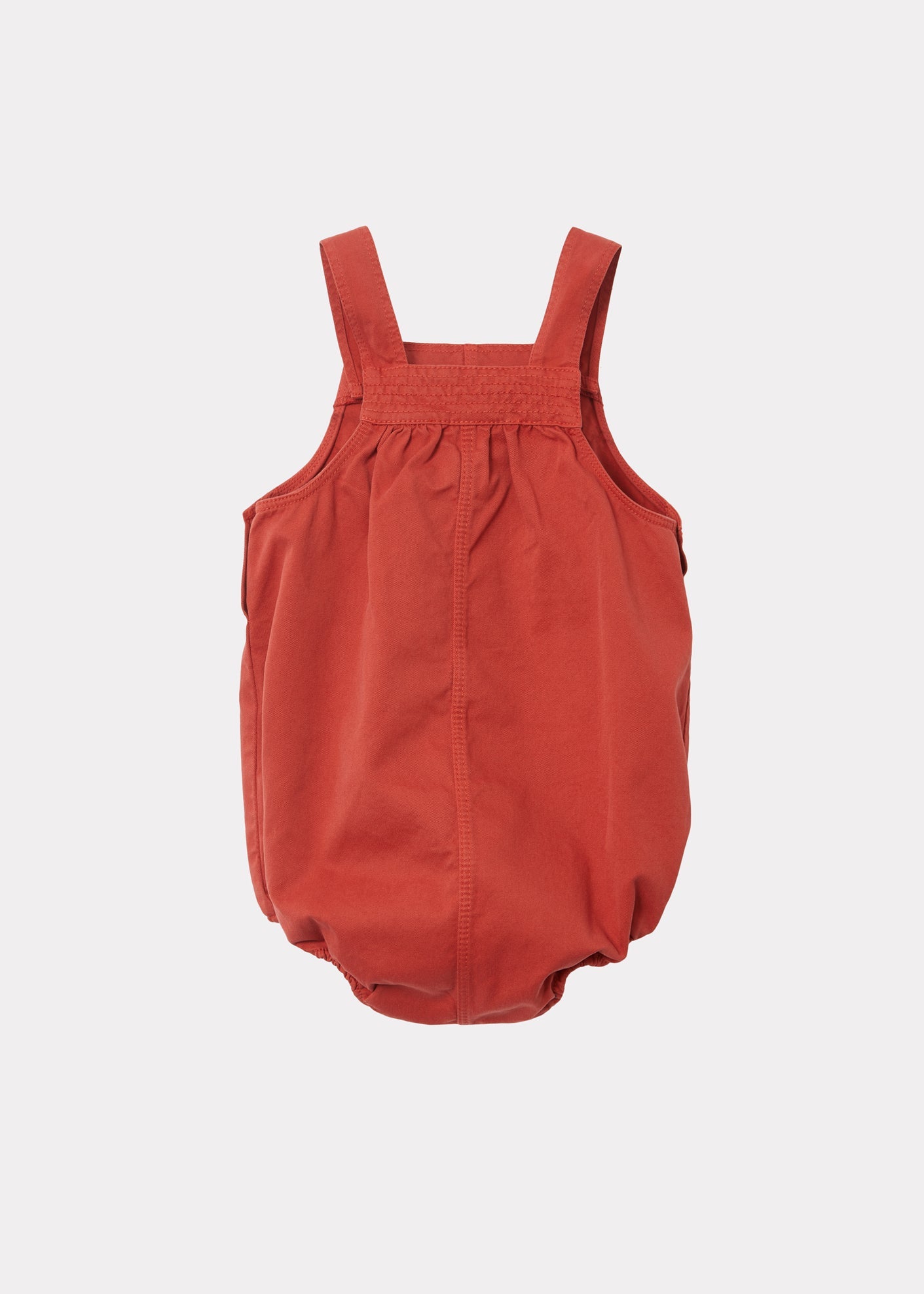 Flury Baby Romper, Punch Twill