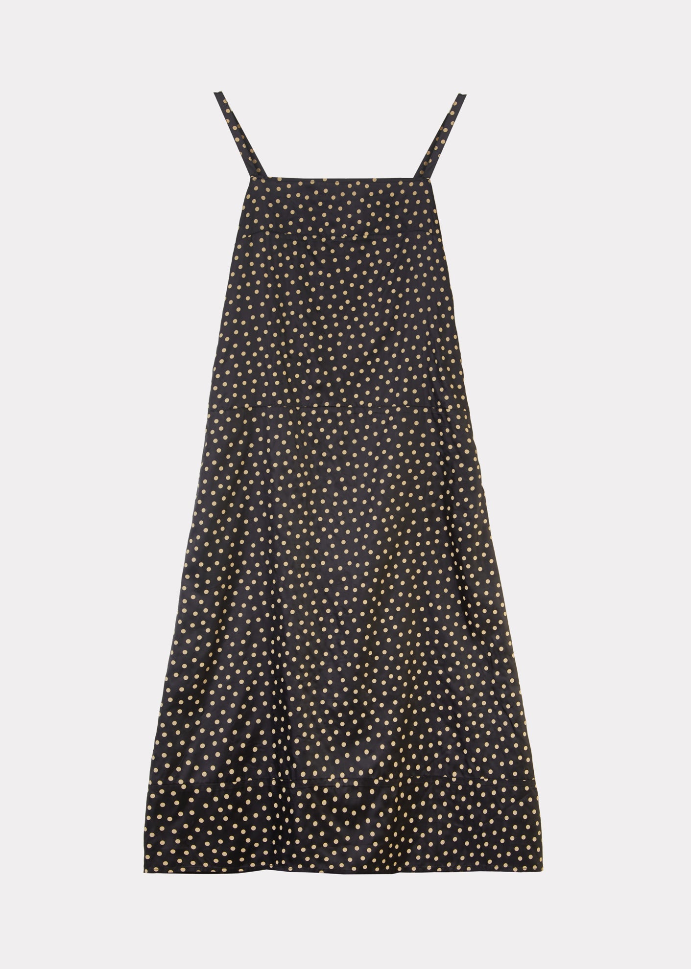 Caramel | A Line Slip Dress, Brown Dot