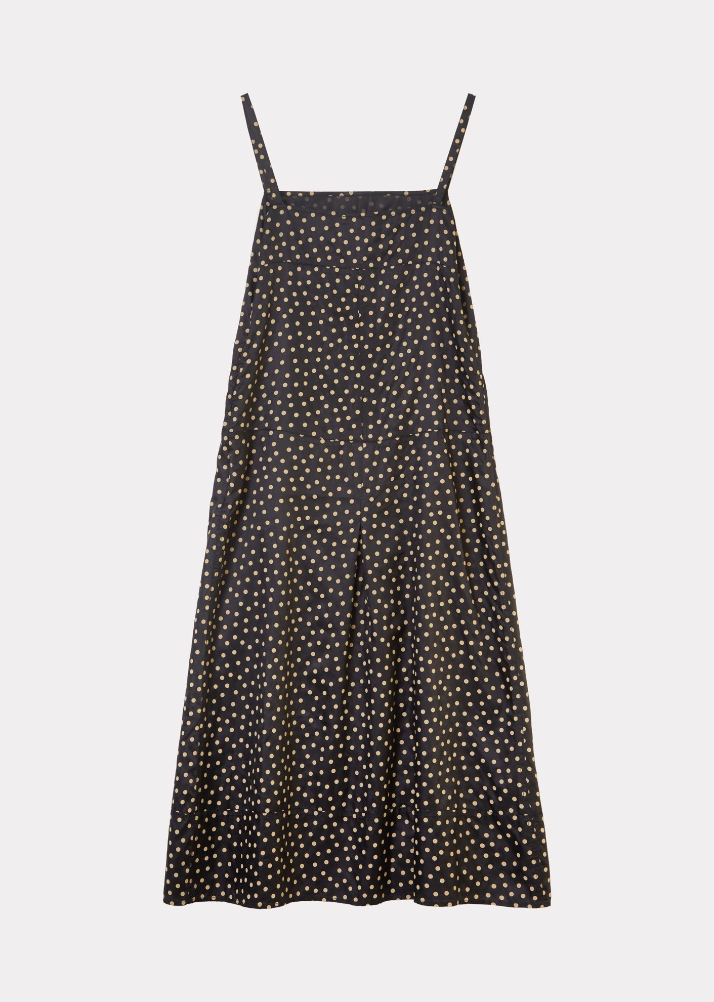 Caramel | A Line Slip Dress, Brown Dot