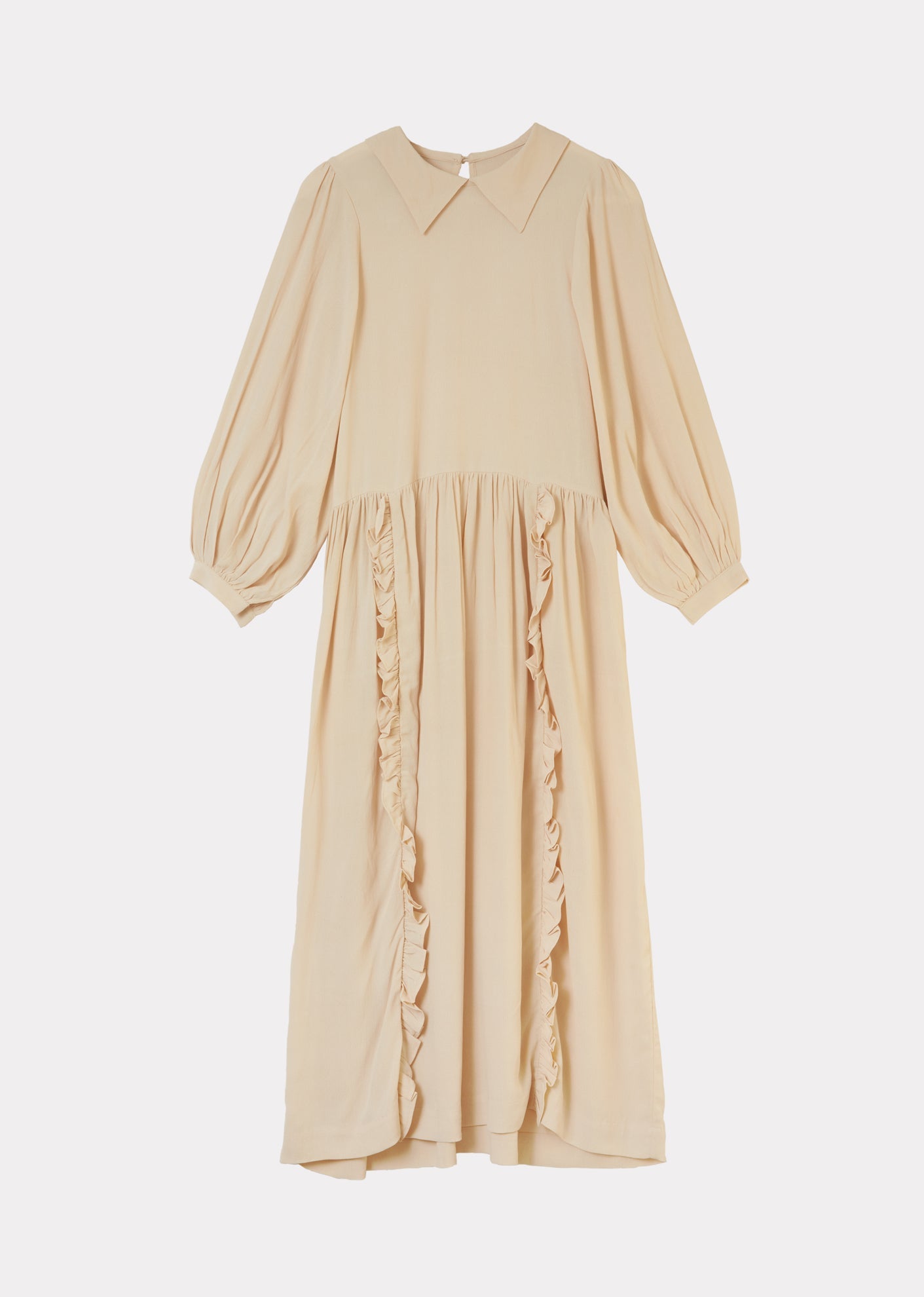 Caramel | Collar Dress, Off White