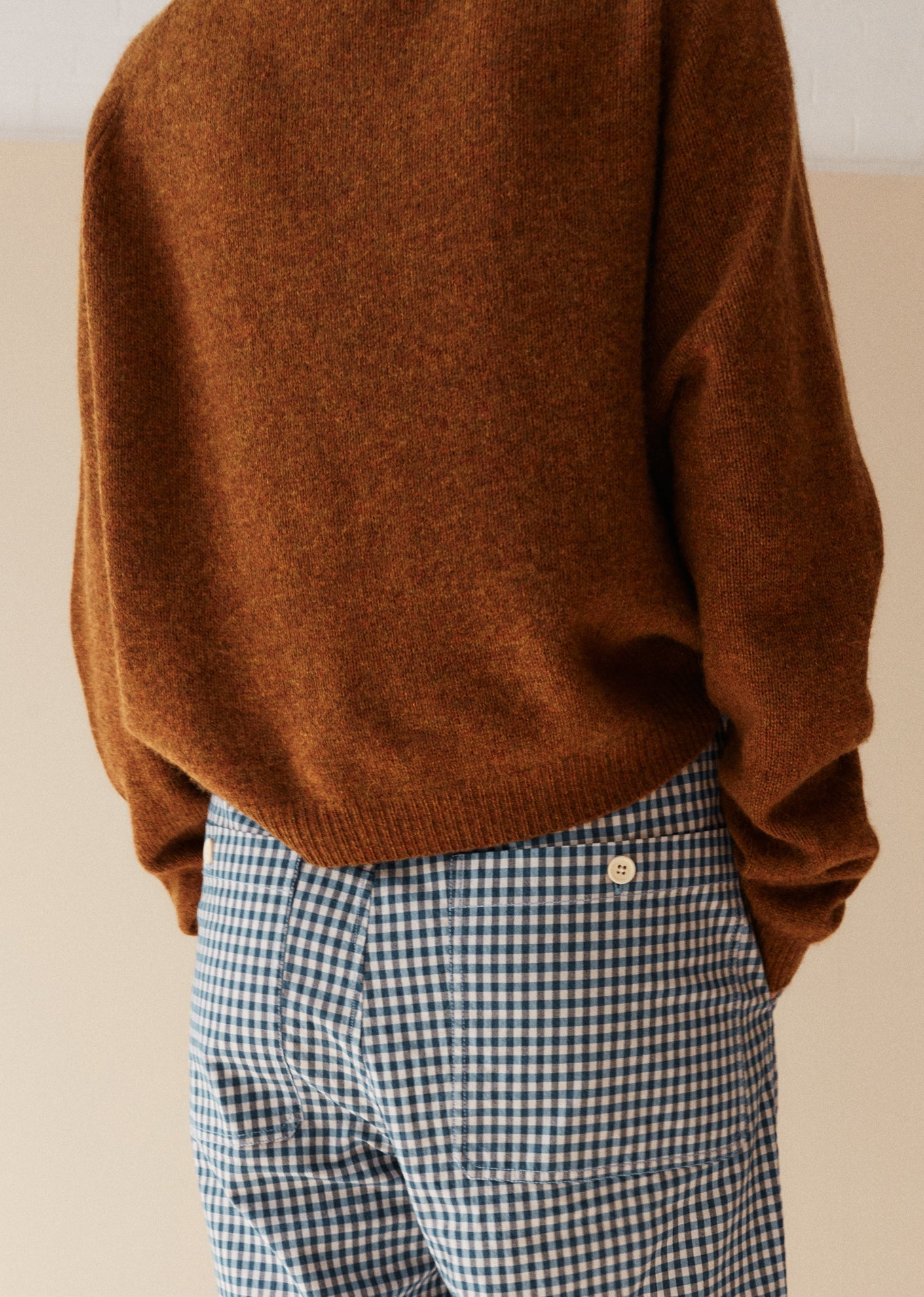 Caramel | Judo Trousers, Blue Check