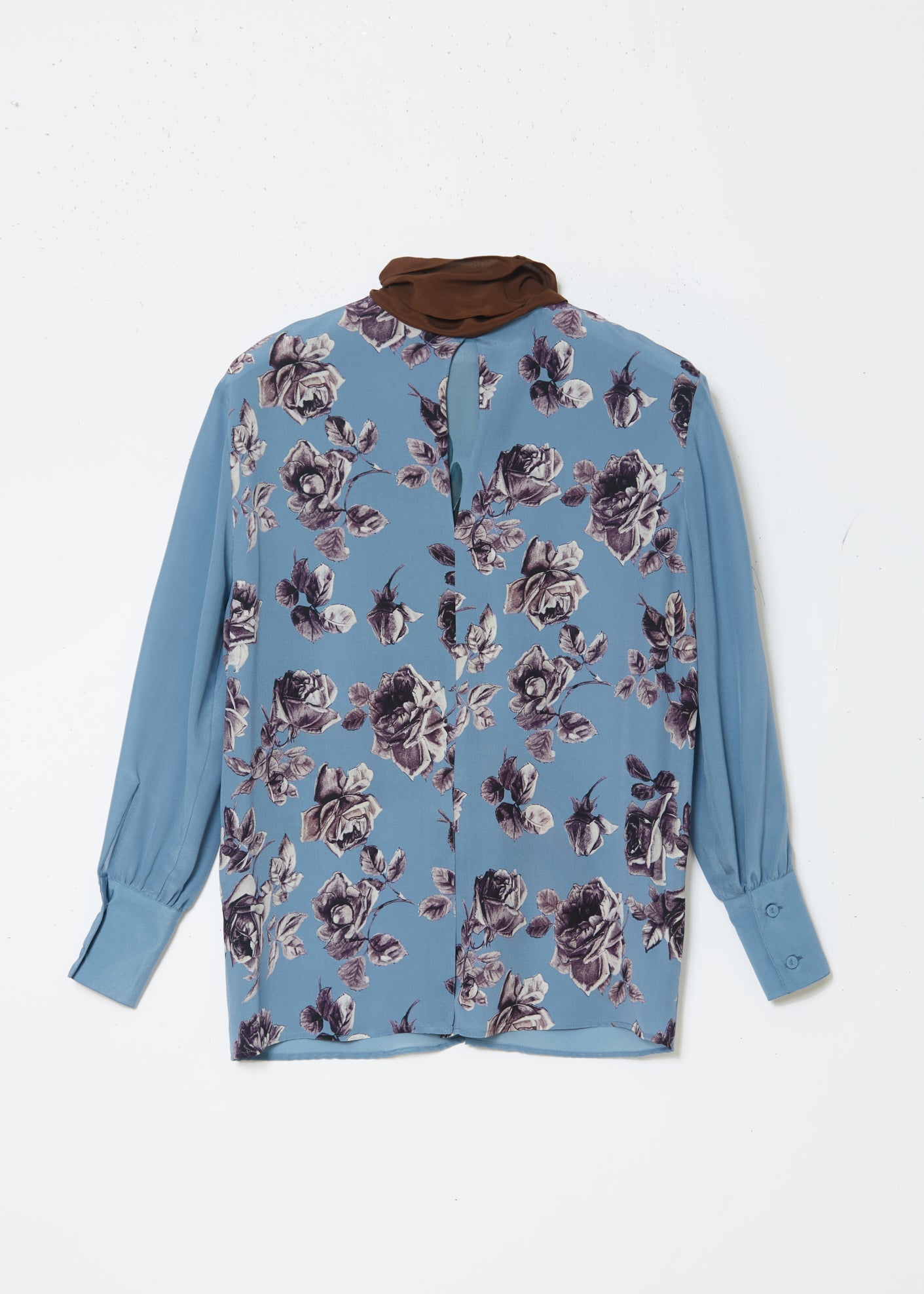 Mantero | Blouse, Light Blue