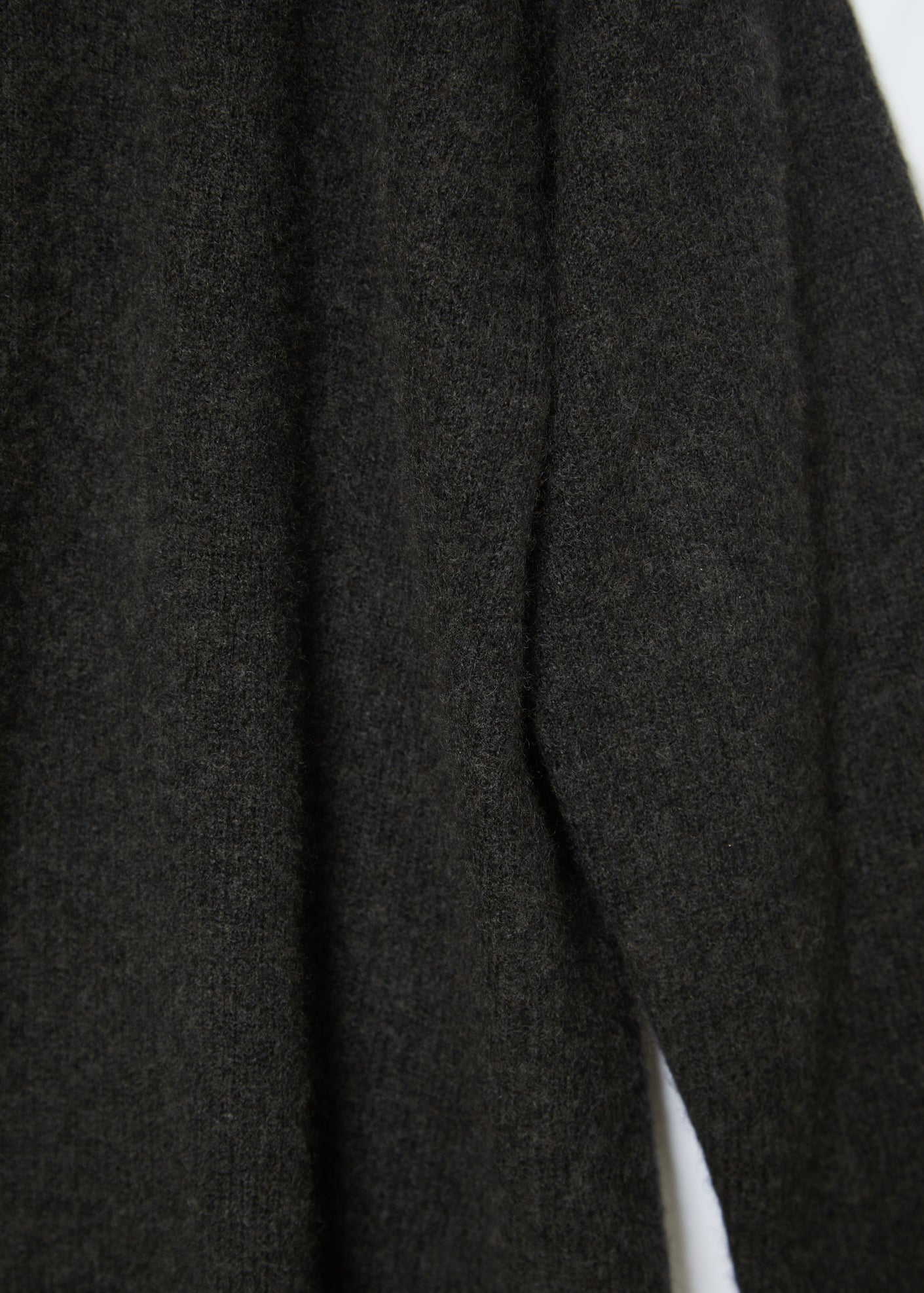 Apuntob | Boat Neck Cashmere And Silk Jumper, Charcoal