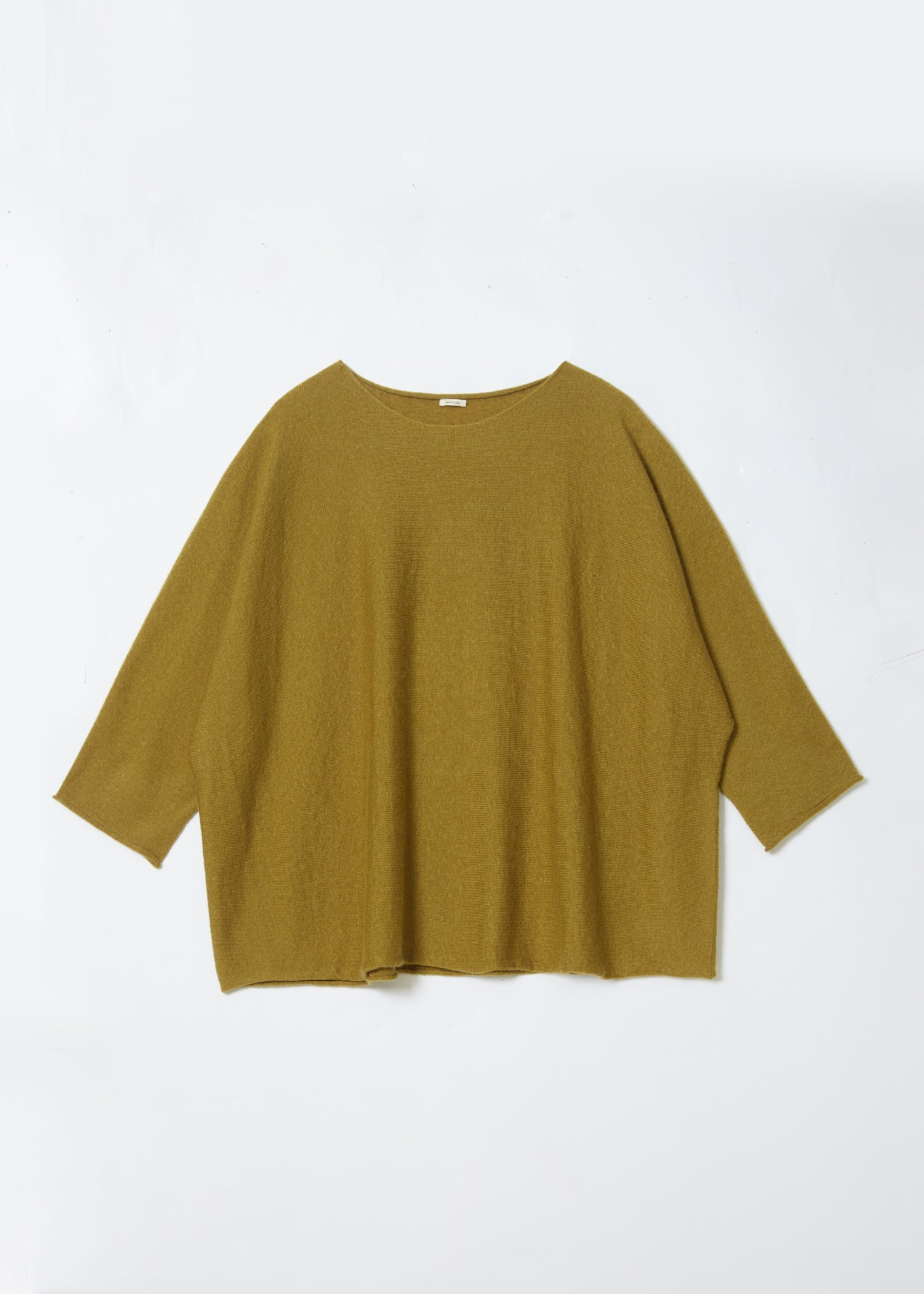 Apuntob | Cashmere And Silk Jumper, Mustard