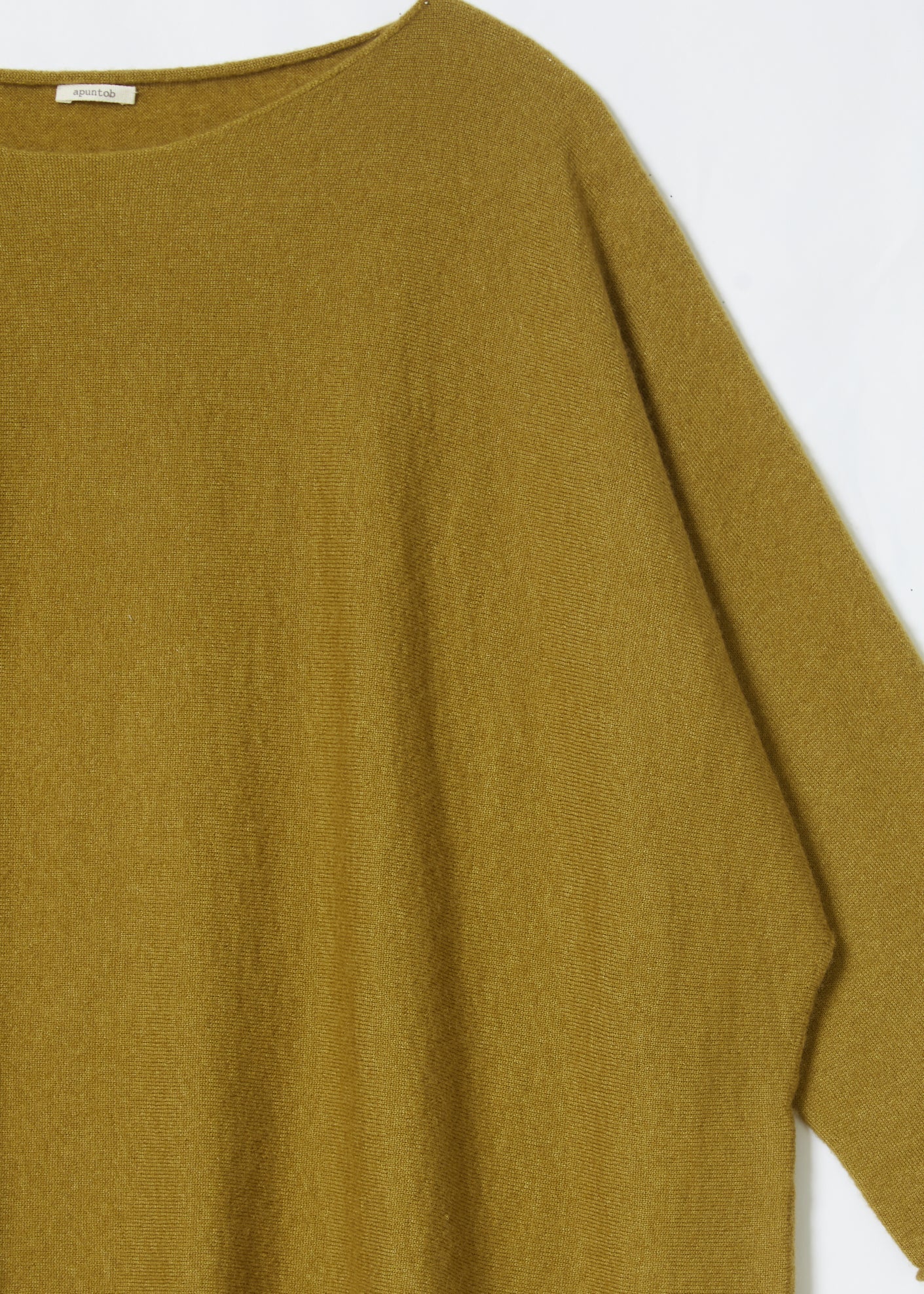 Apuntob | Cashmere And Silk Jumper, Mustard